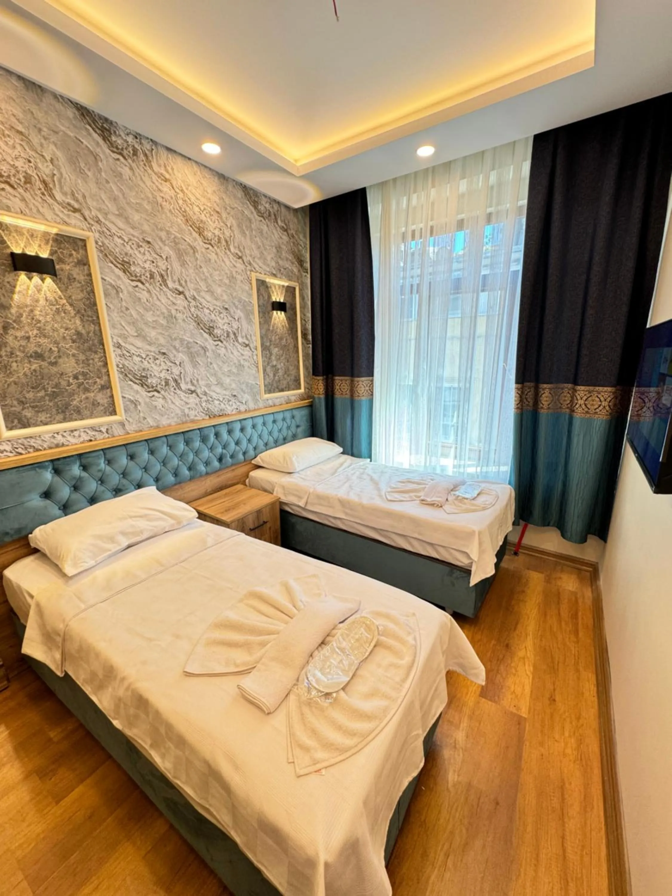 Bed in Riverside Hotel