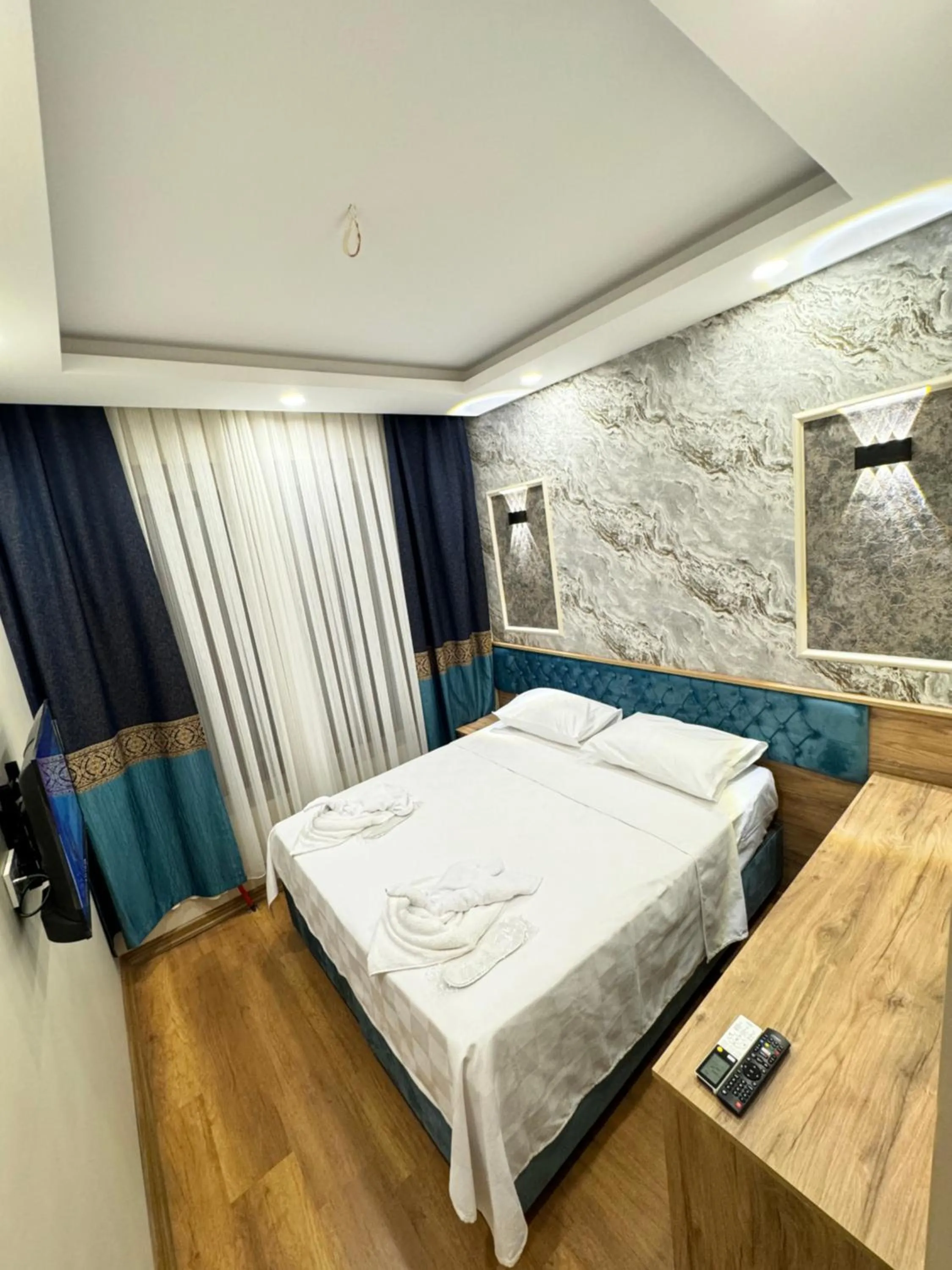 Bed in Riverside Hotel