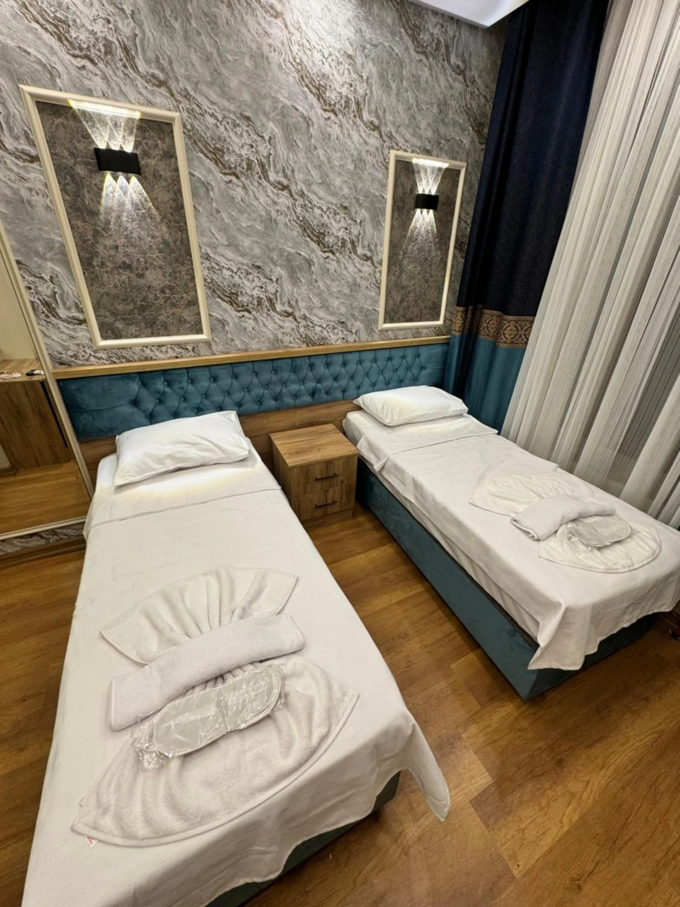 Bed in Riverside Hotel