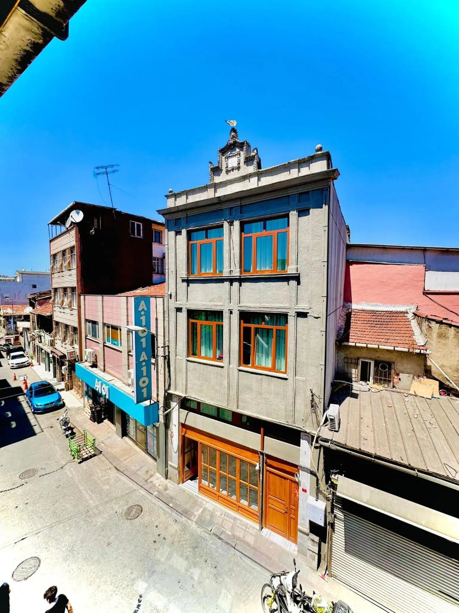 Property building in Riverside Hotel