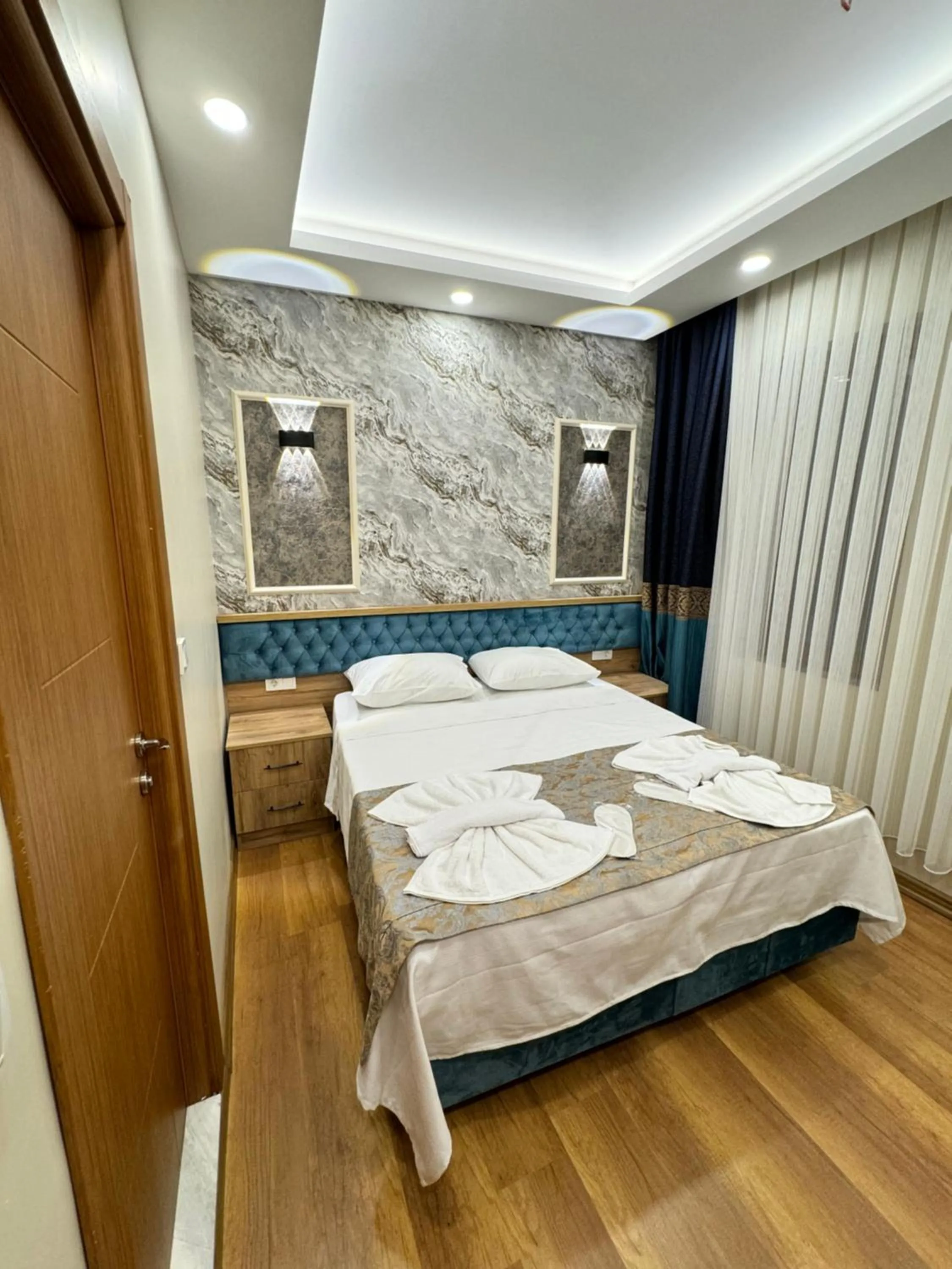 Bed in Riverside Hotel