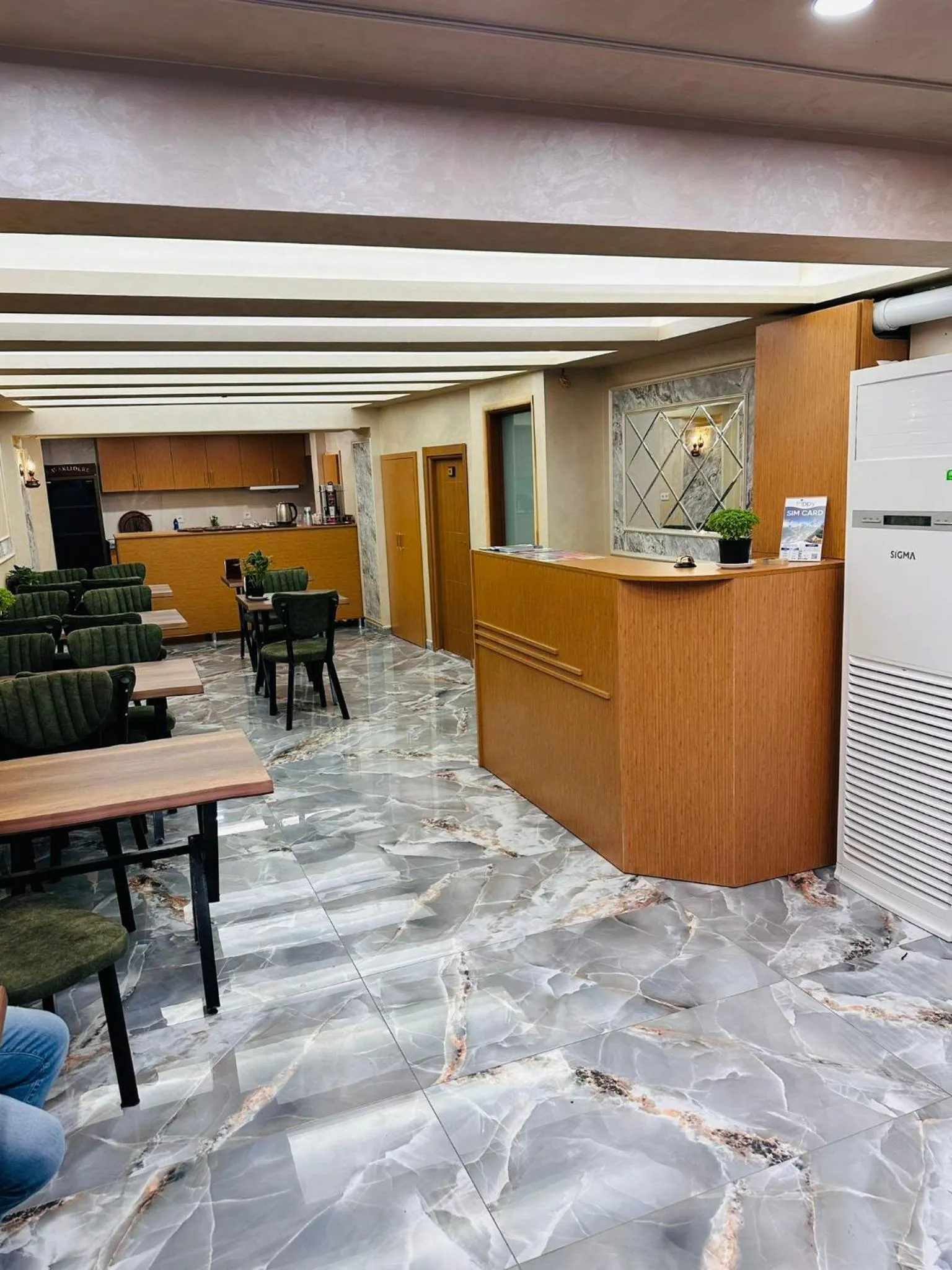 Food close-up in Riverside Hotel