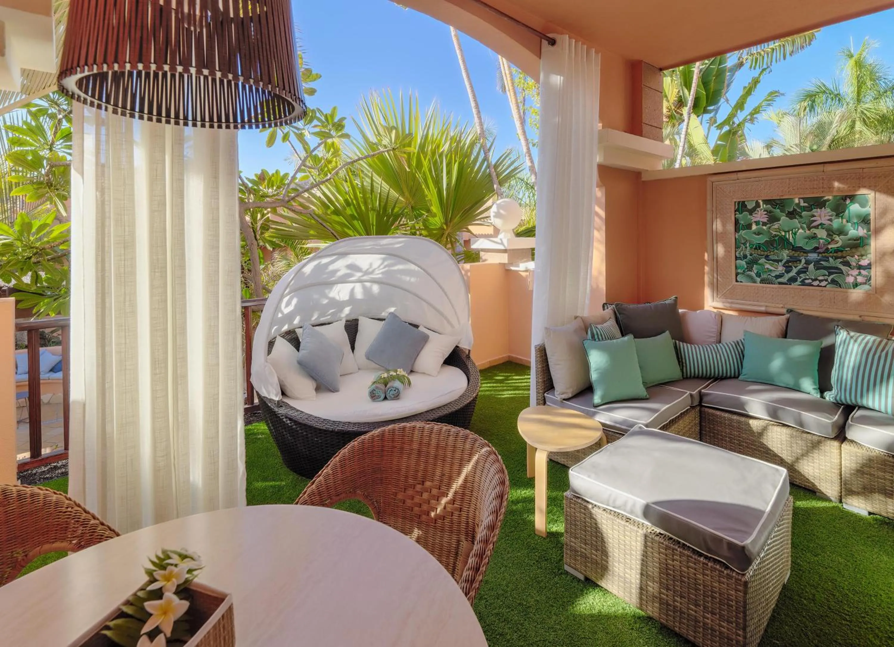 Balcony/Terrace in Green Garden Eco Resort & Villas