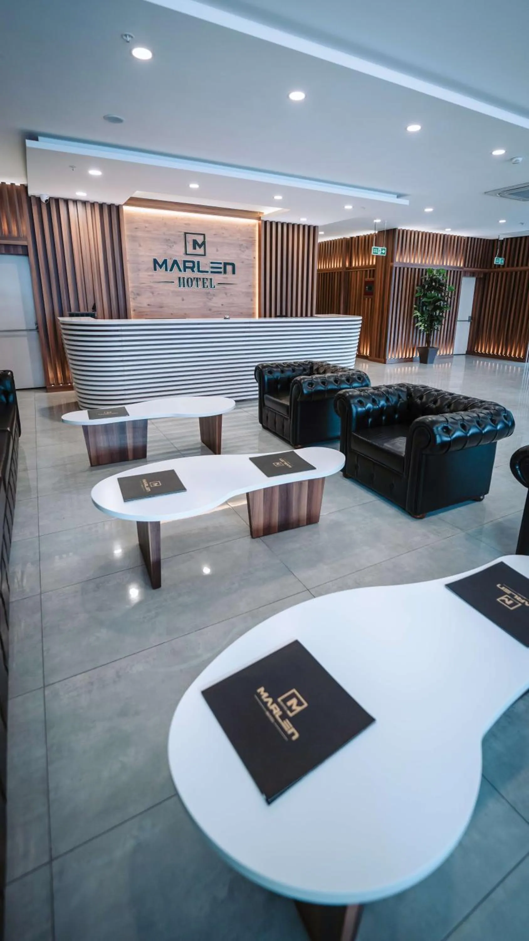 Lobby or reception in Marlen Hotel Denizli