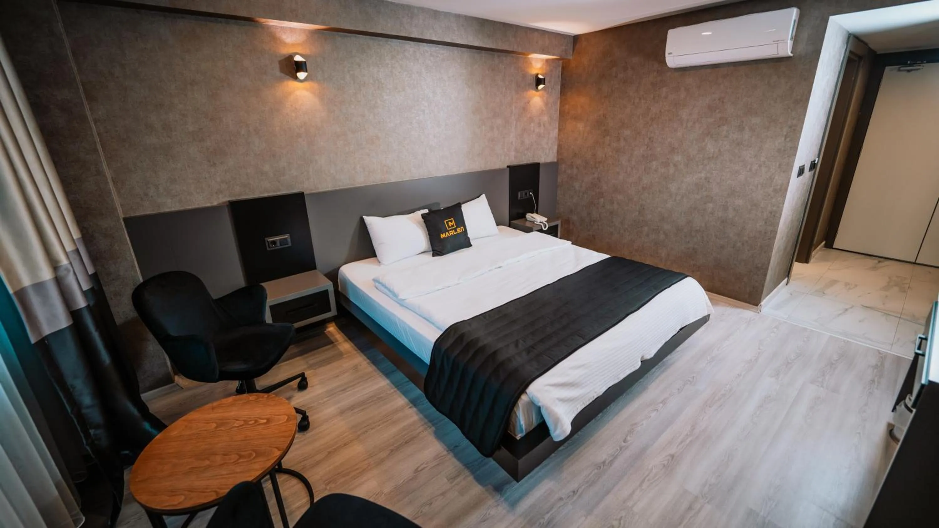 Bed in Marlen Hotel Denizli