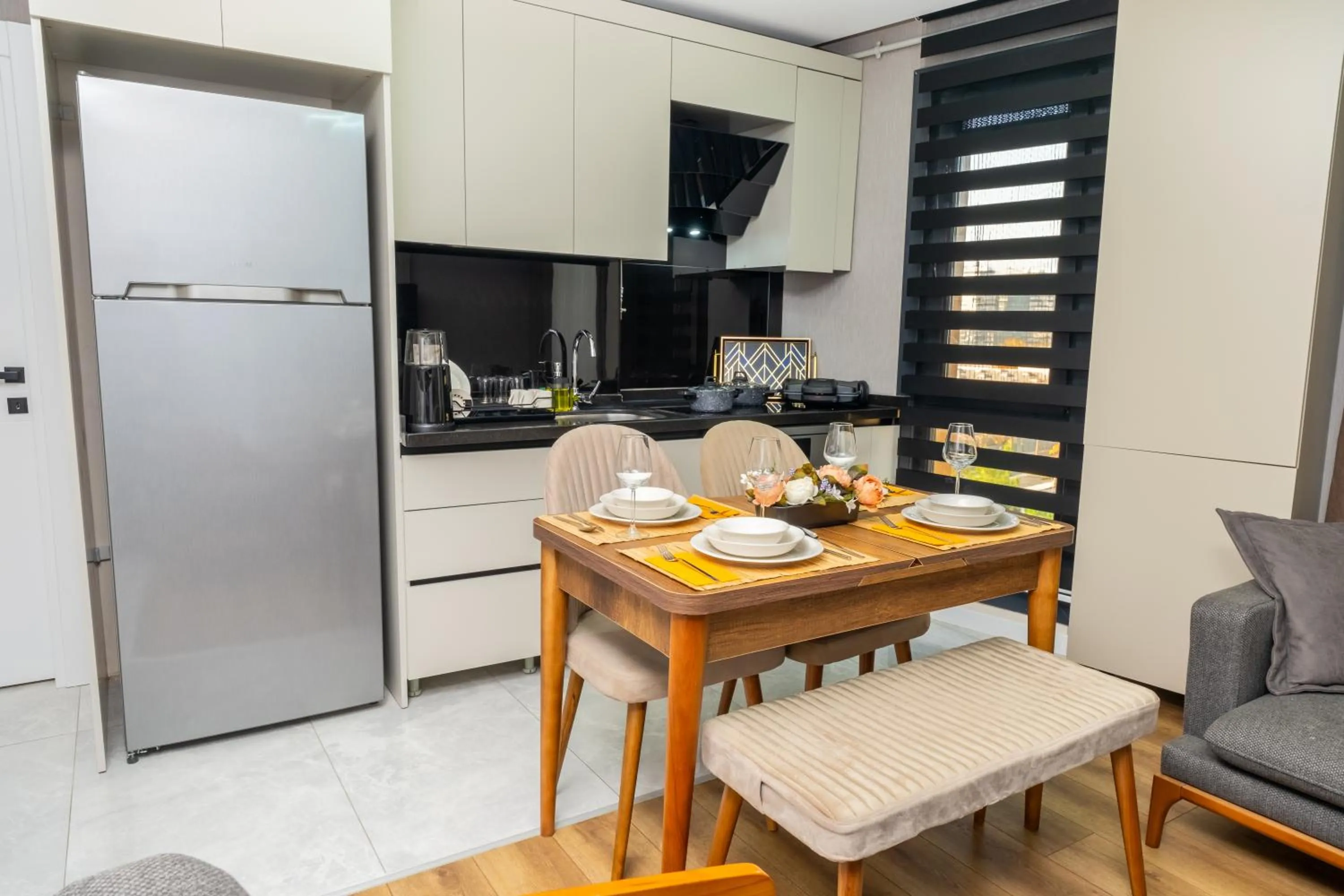 Dining area in Luxury Life Suites