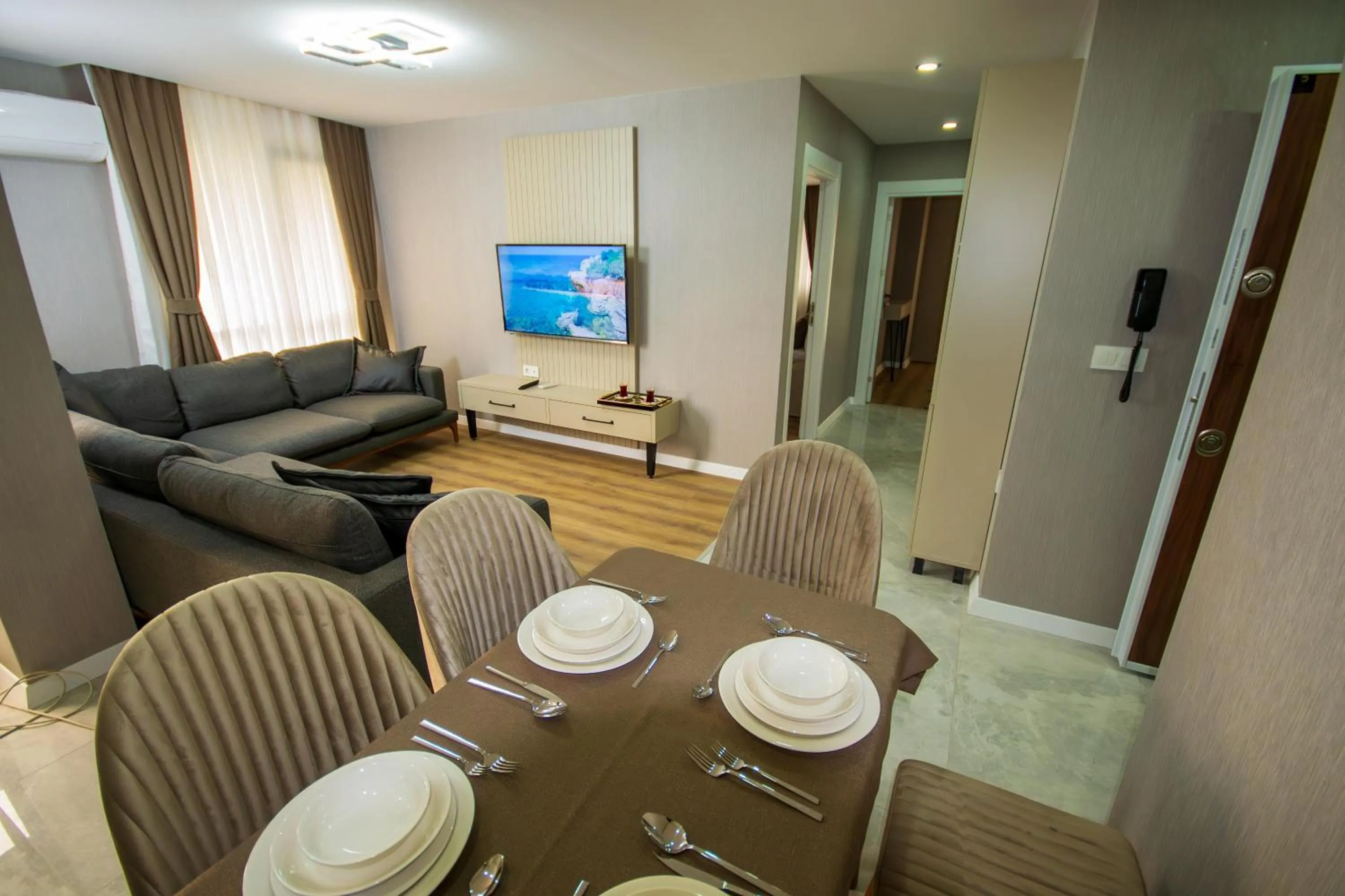 Dining area in Luxury Life Suites