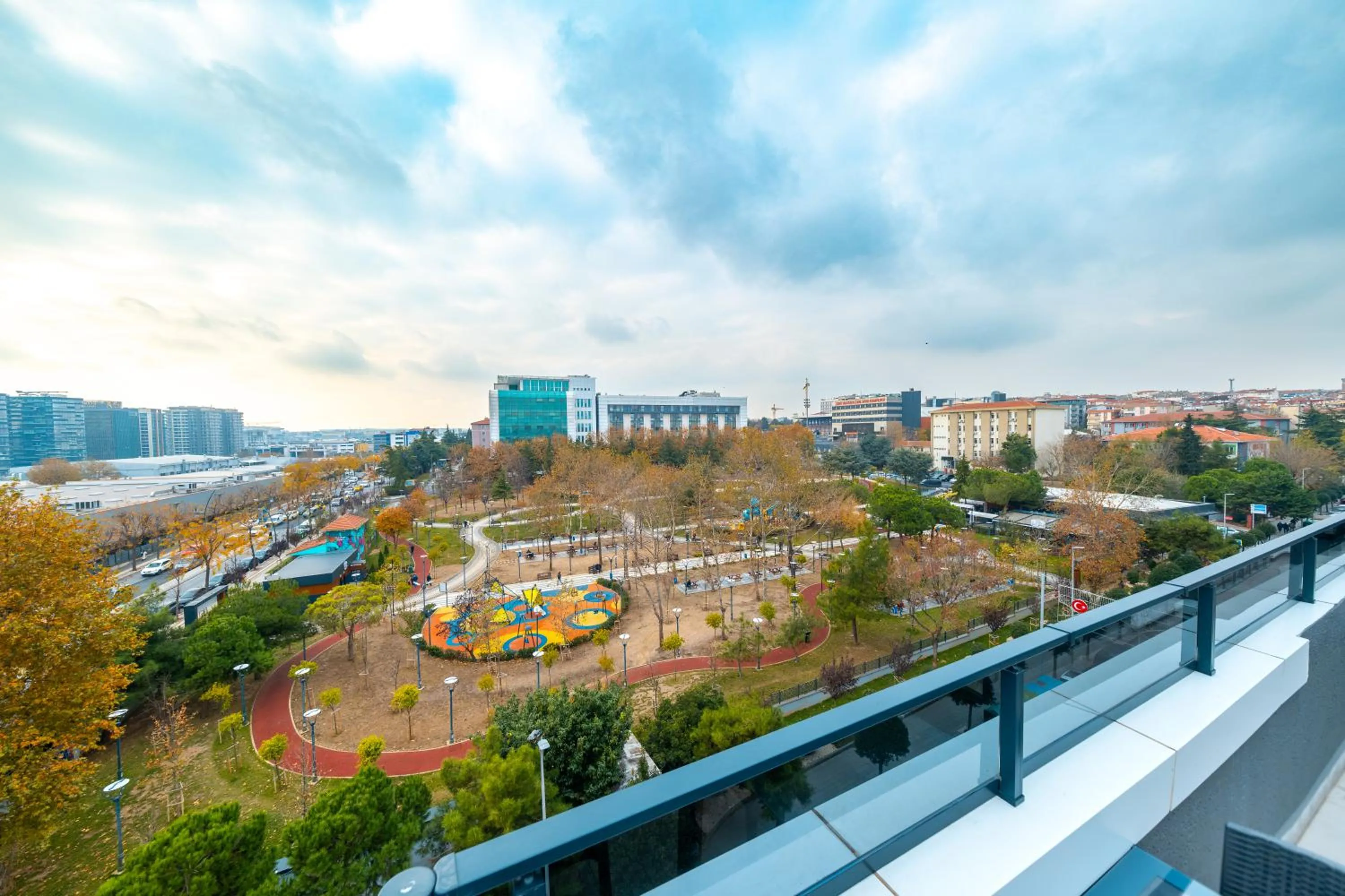 City view in Luxury Life Suites