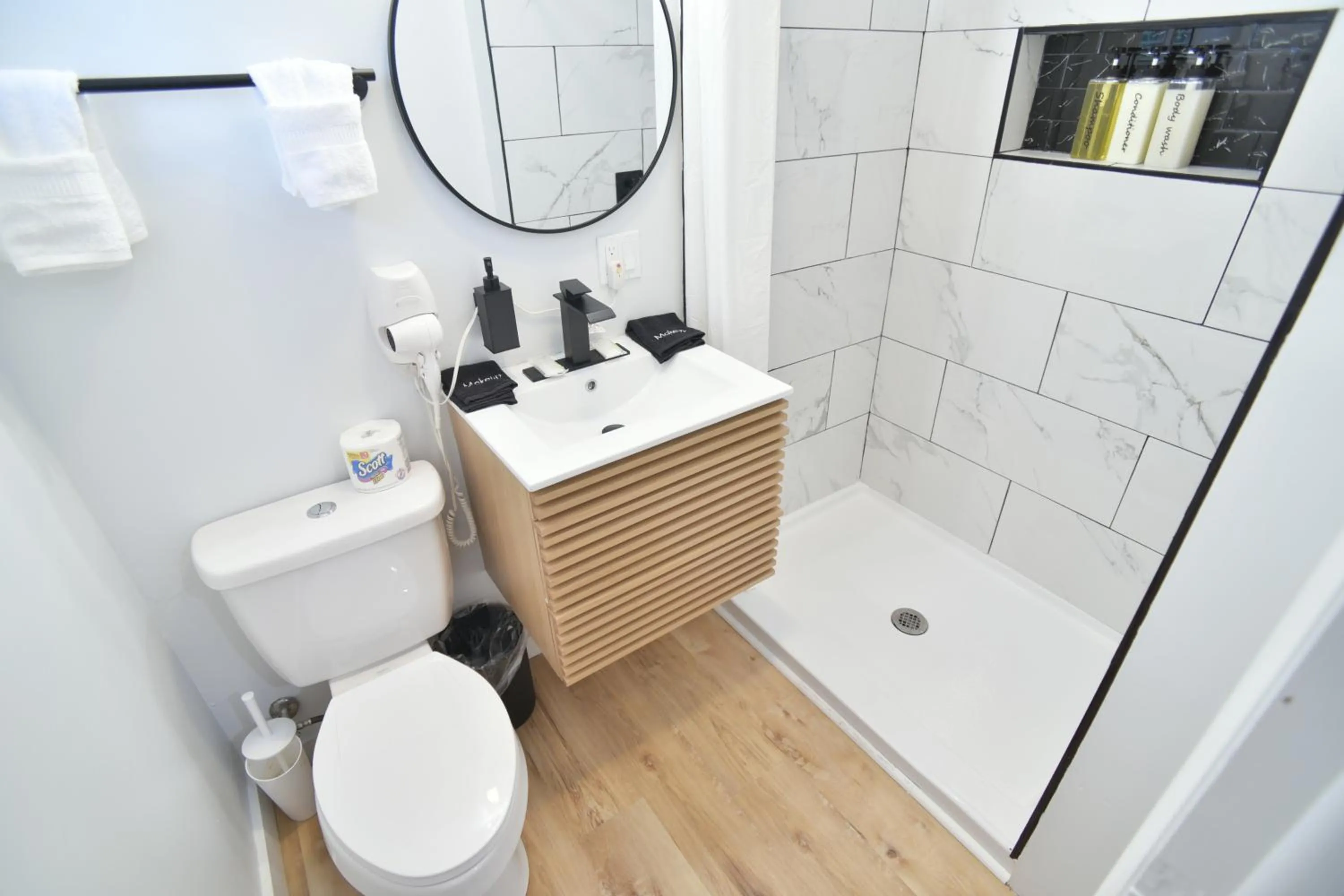 Bathroom in Showboat Hotel