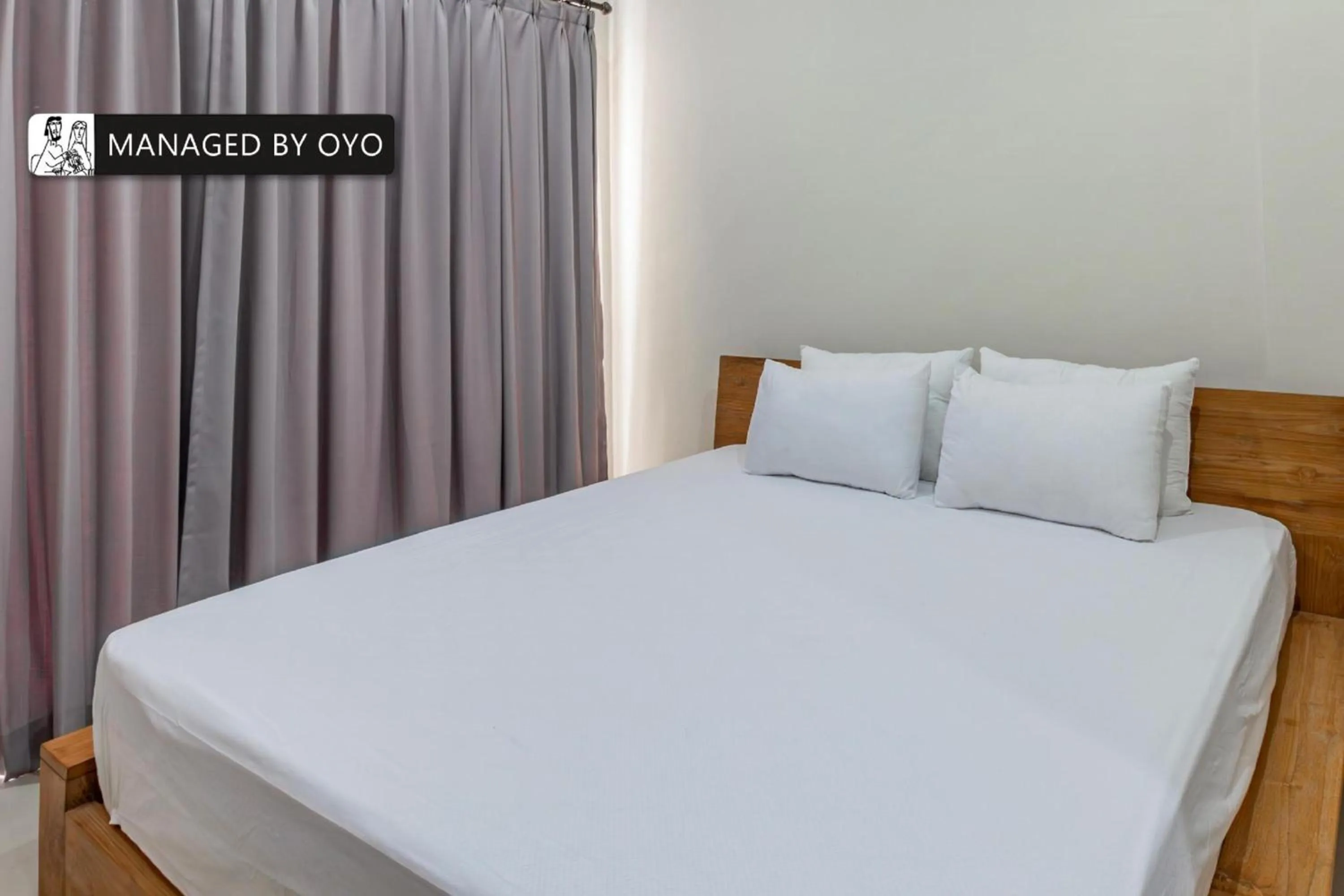 View (from property/room), Bed in Collection O Near Seminyak Beach Formerly The Kumpi Hotel