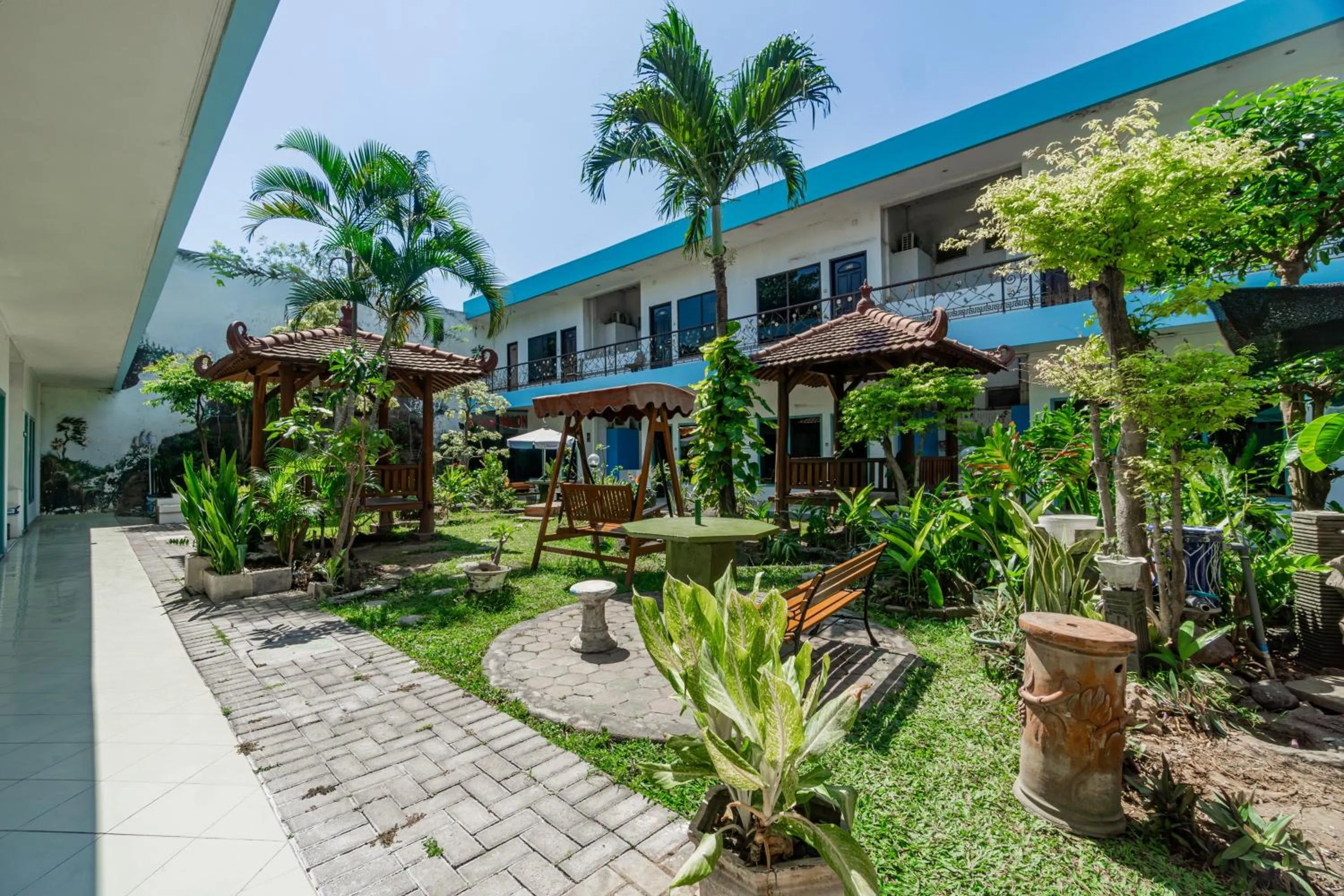 Garden in Hotel O Sidoarjo Near Juanda International Airport