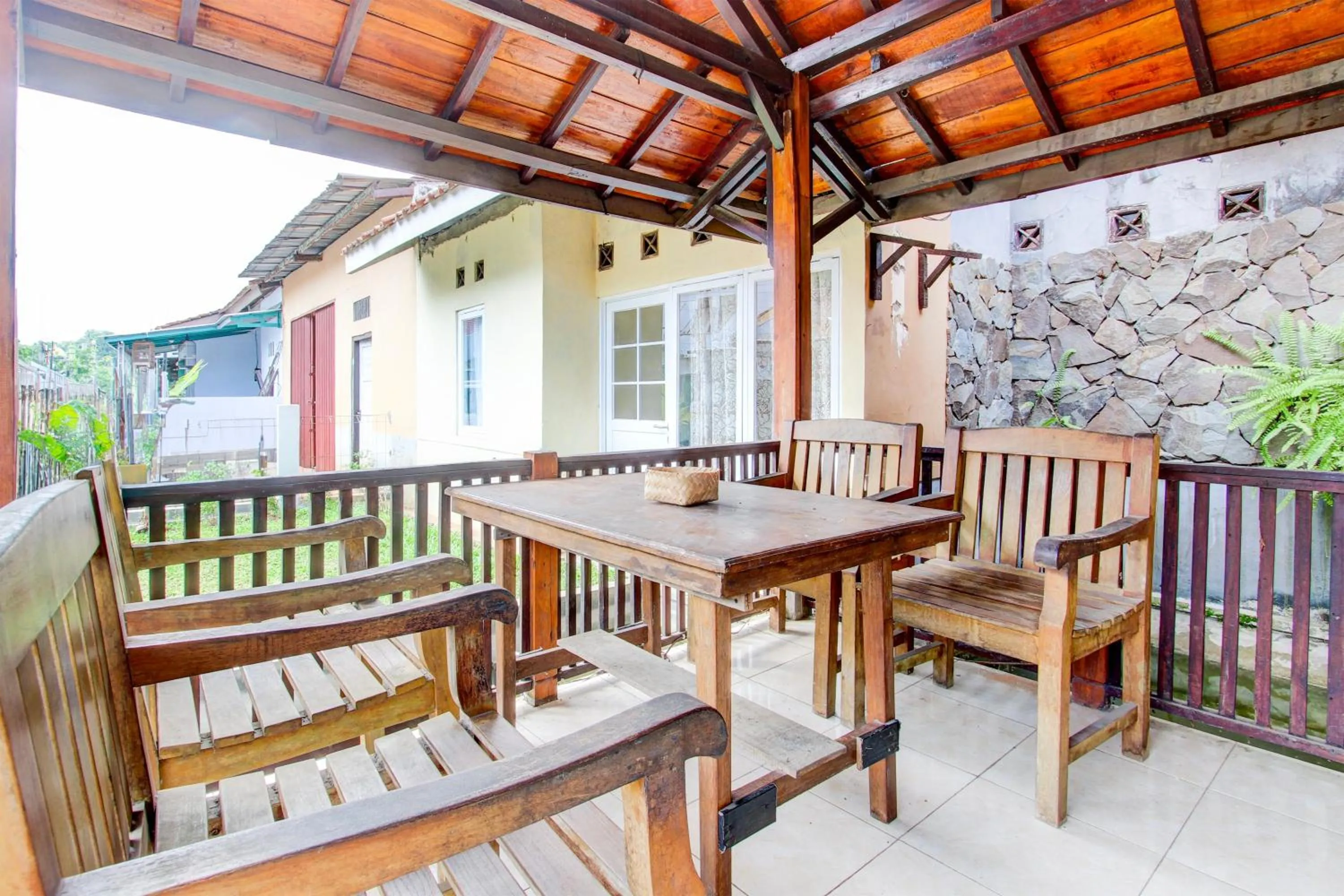Lobby or reception in Hotel O Homestay Bintang Syariah