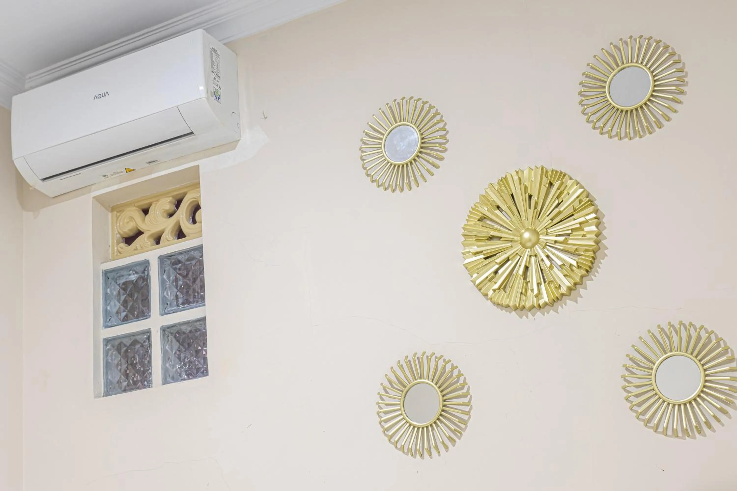 air conditioner in RedDoorz at Uma Arda Hometown