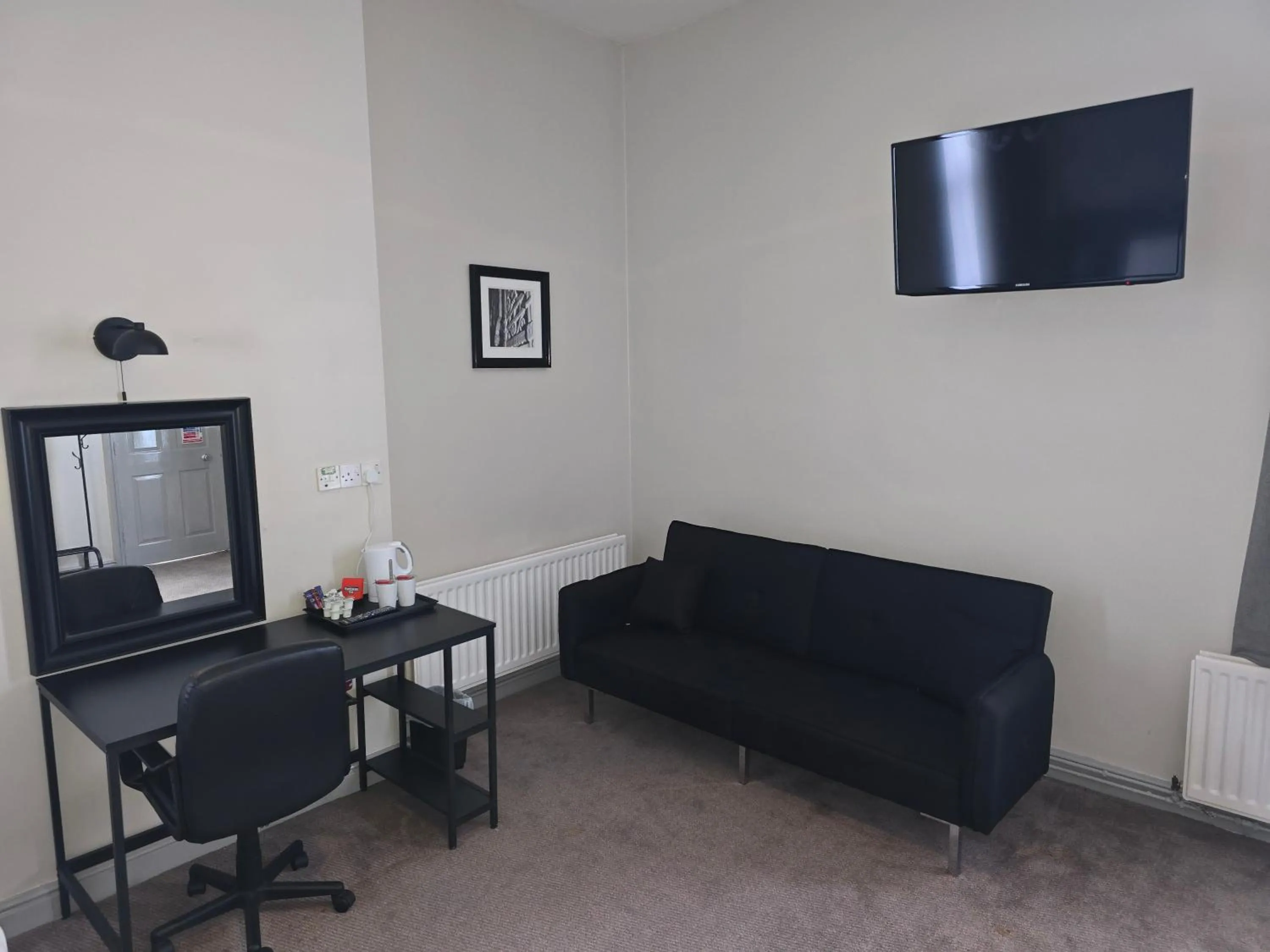 Seating area in The County Hotel