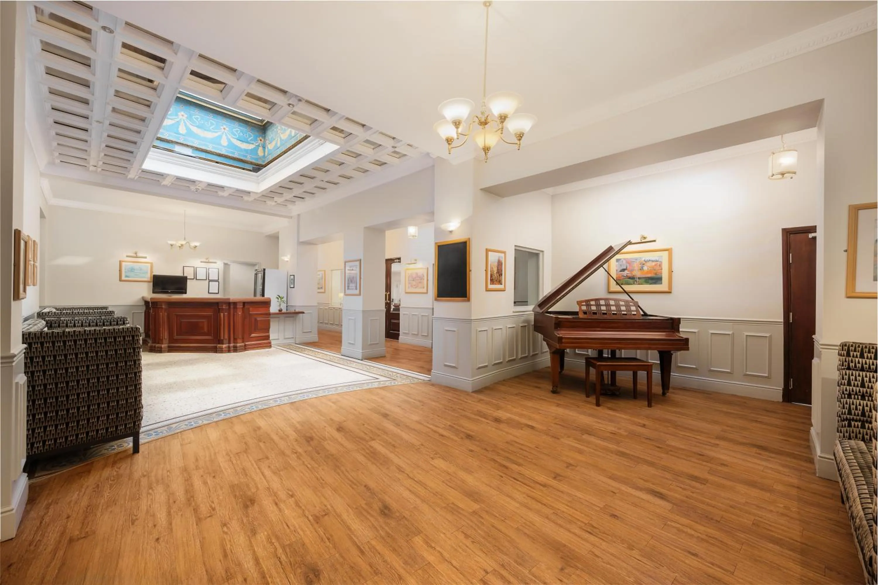 Lobby or reception in The County Hotel