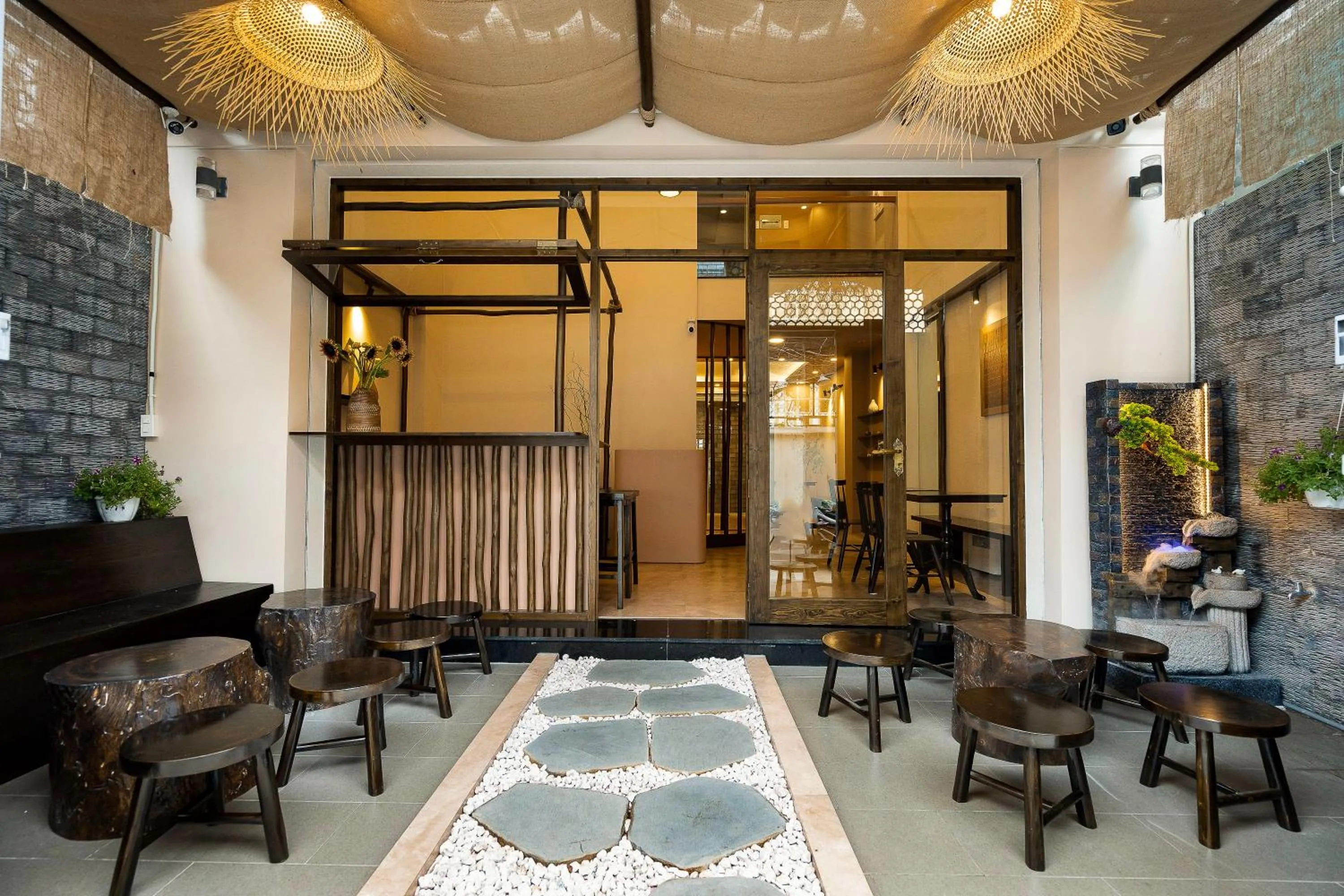 Lobby or reception in HemTouch House