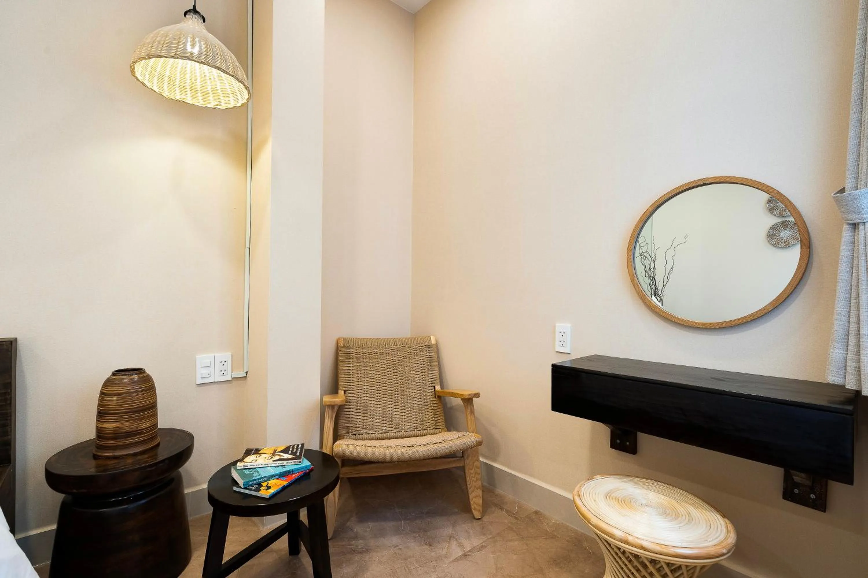 Seating area in HemTouch House