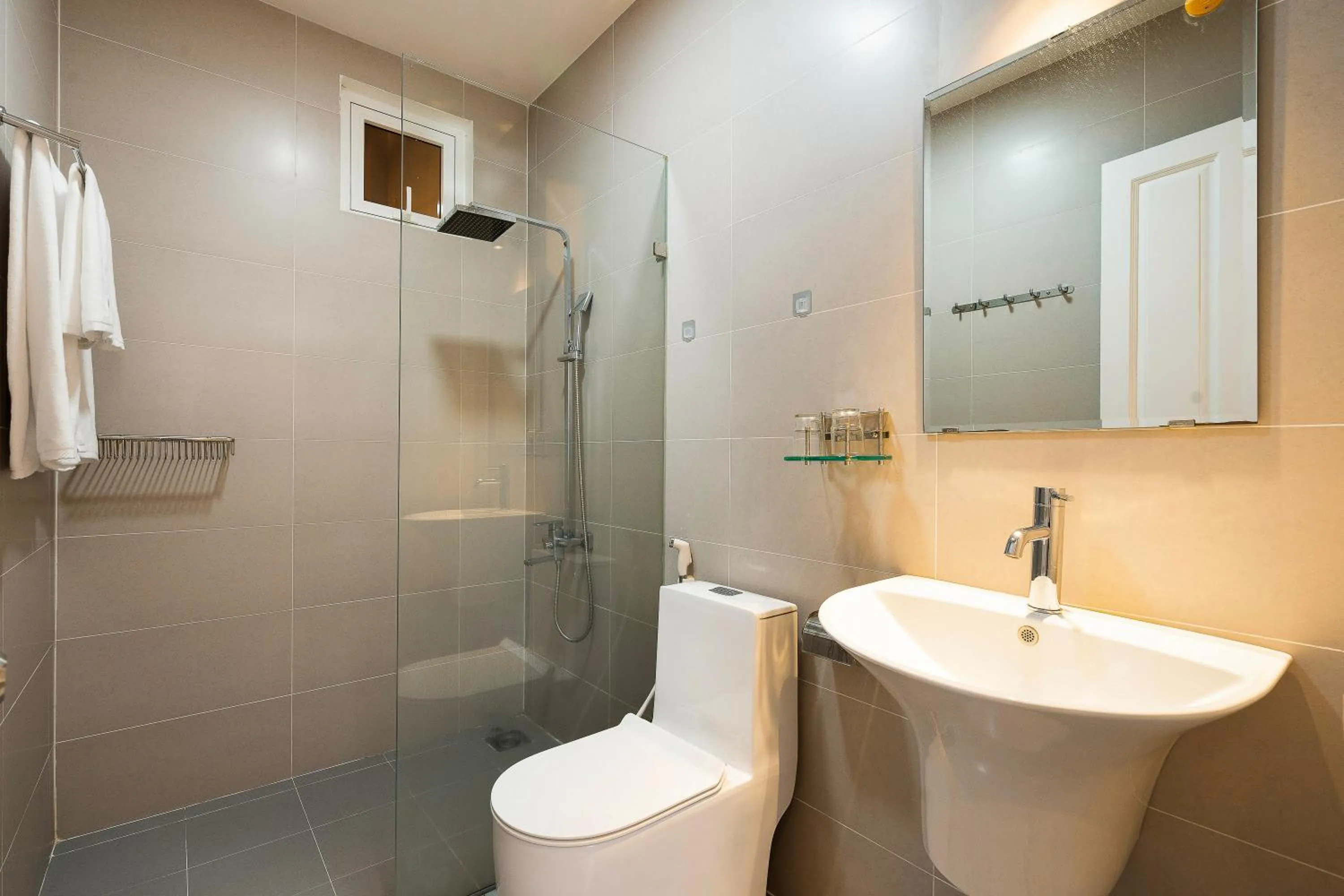 Shower in HemTouch House