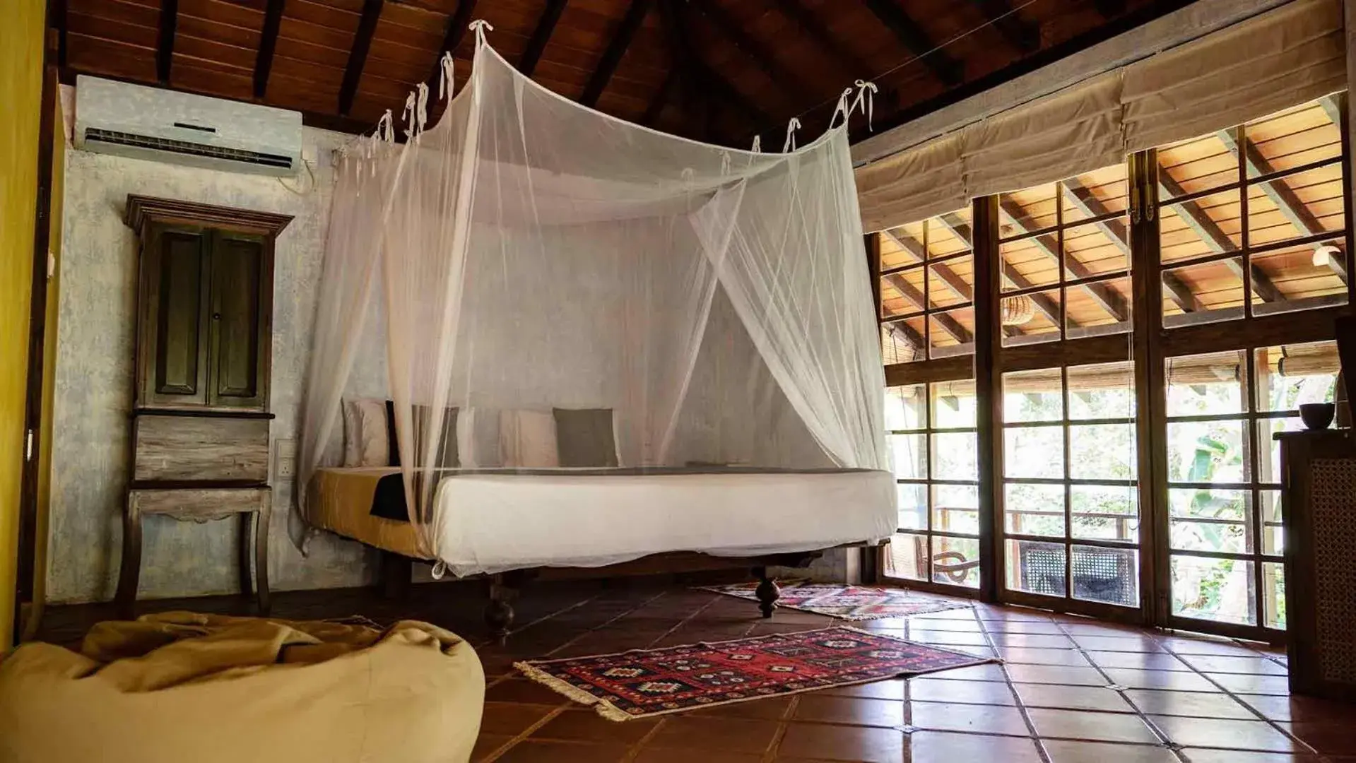 Deluxe Double Room with Balcony - single occupancy in Sama Retreats - Kosgoda Deluxe Double Room with Balcony - single occupancy in Sama Retreats - Kosgoda