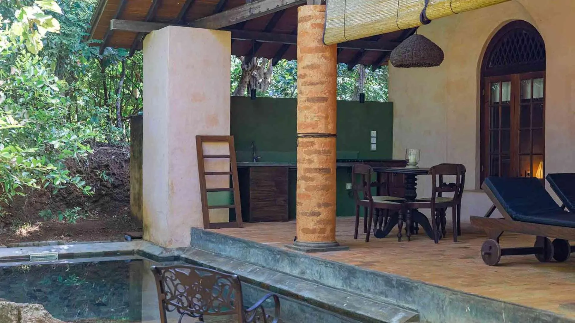 Balcony/Terrace in Sama Retreats - Kosgoda