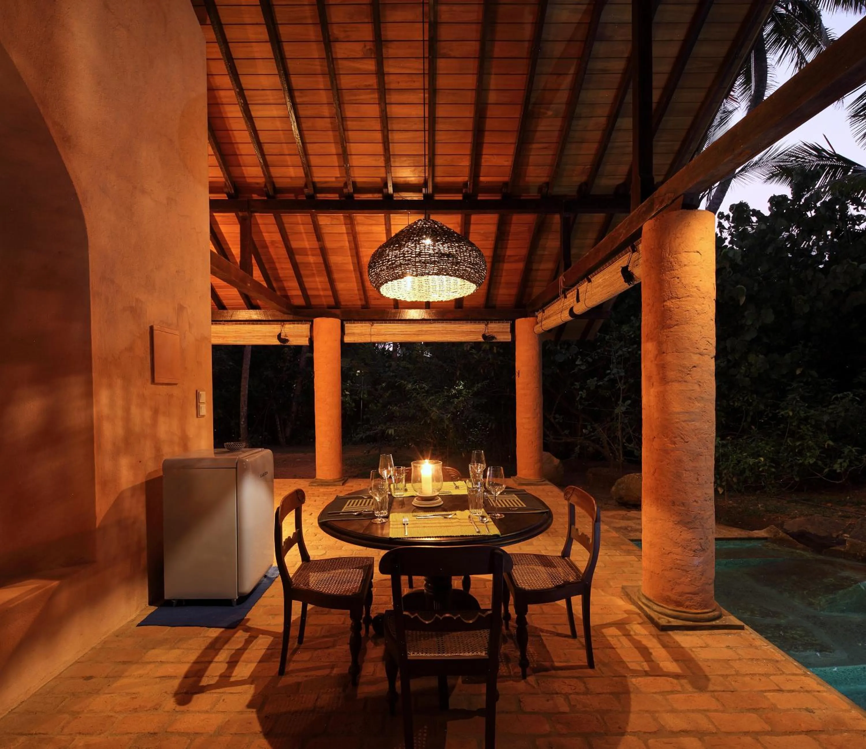 Balcony/Terrace in Sama Retreats - Kosgoda