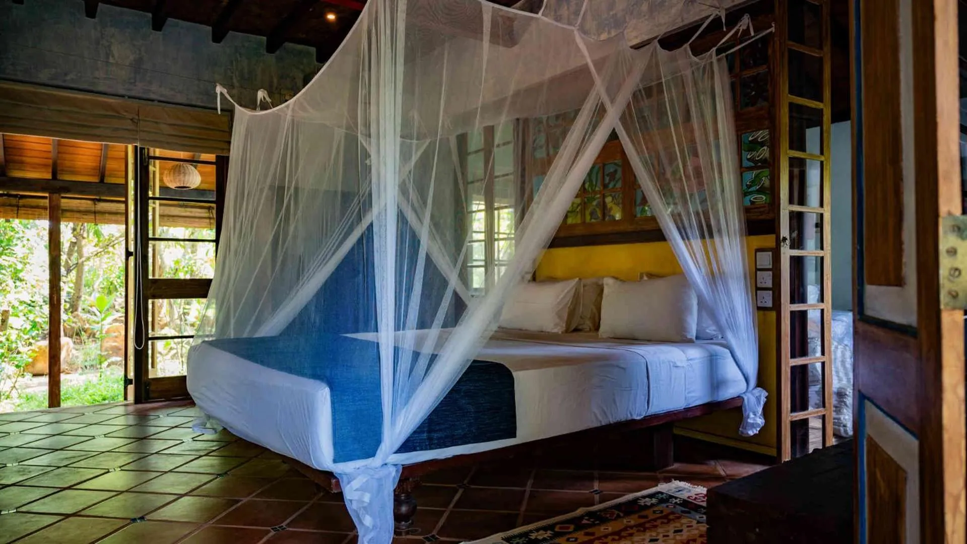 Bed in Sama Retreats - Kosgoda