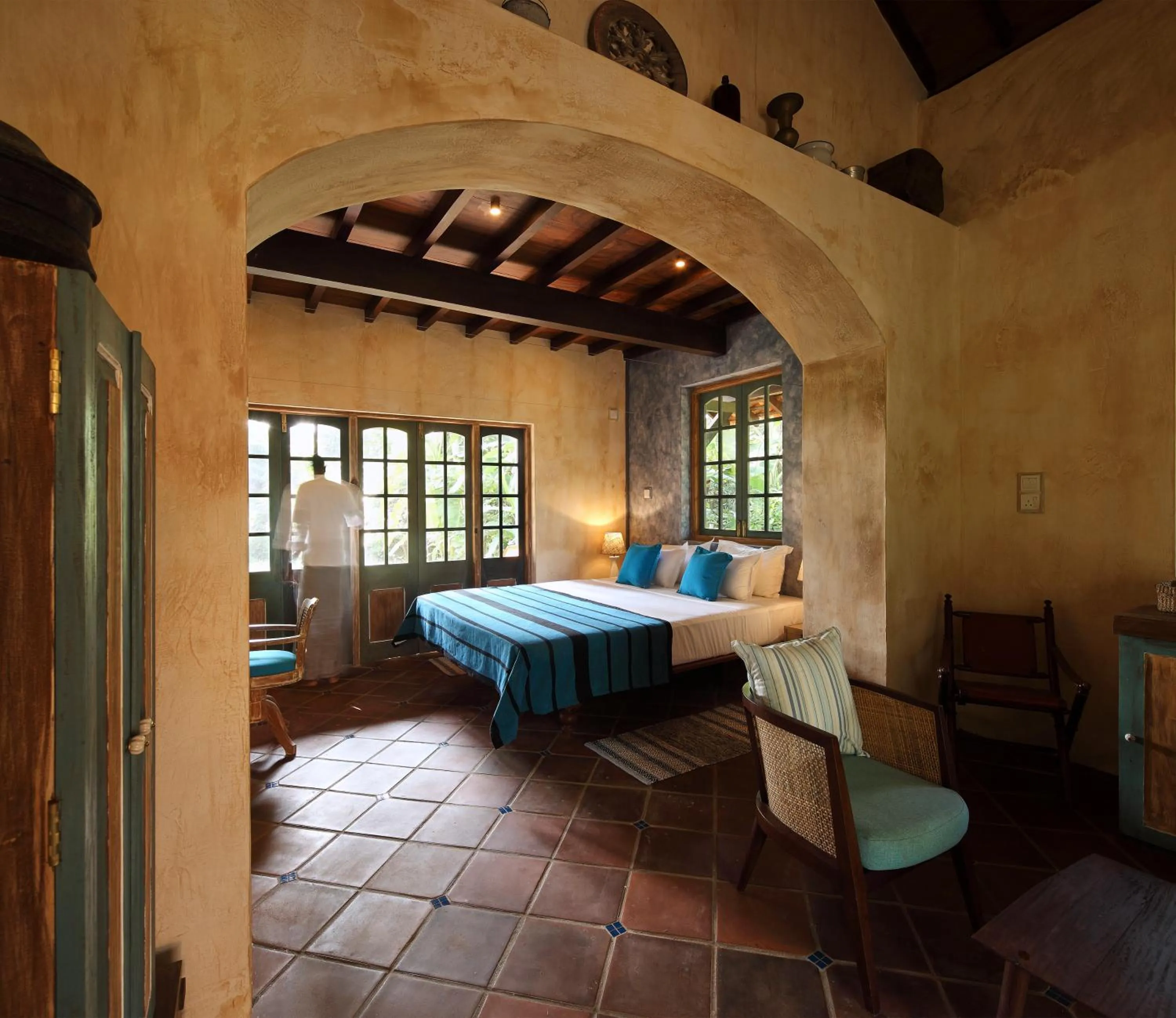 Photo of the whole room, Bed in Sama Retreats - Kosgoda