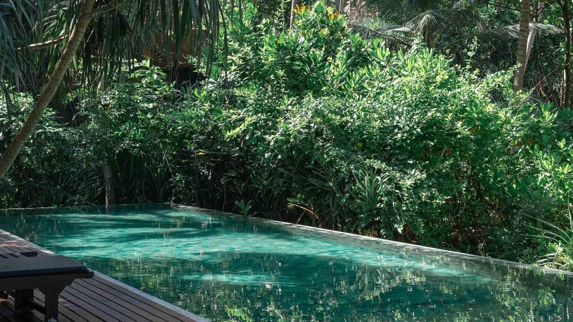 Pool view in Sama Retreats - Kosgoda