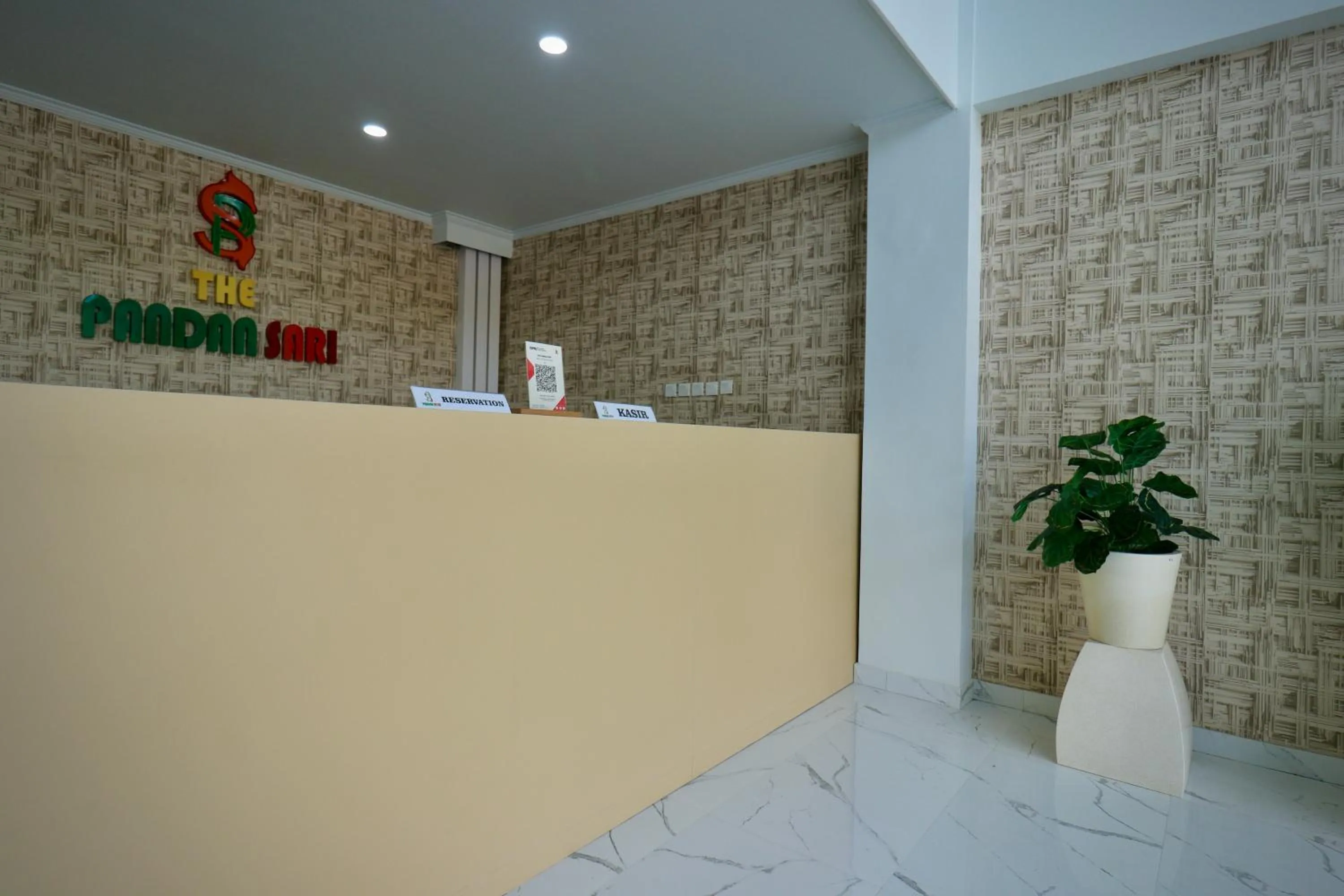 Lobby or reception in The Pandan Sari Hotel