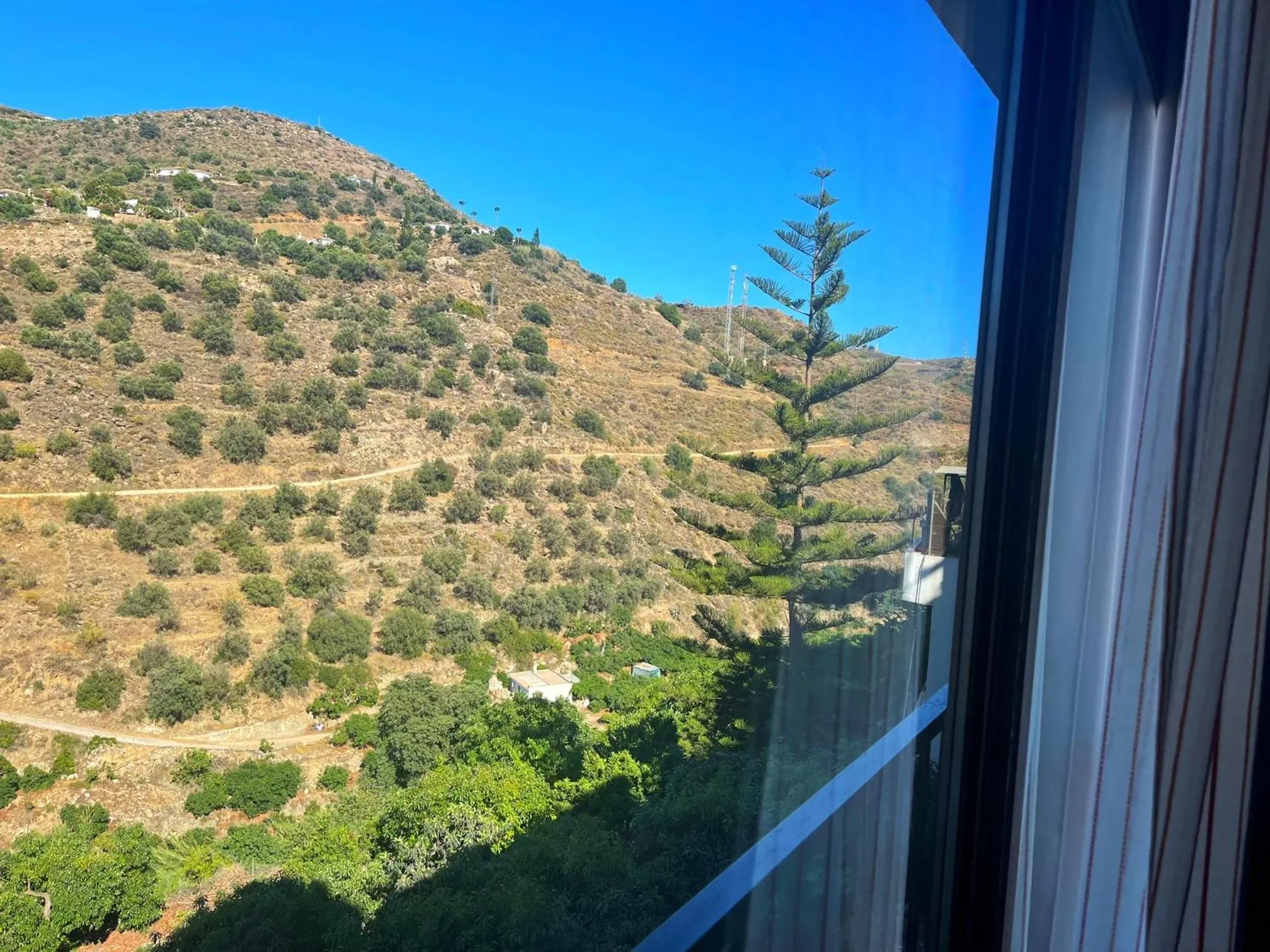 Mountain view in Hotel Al-Andalus