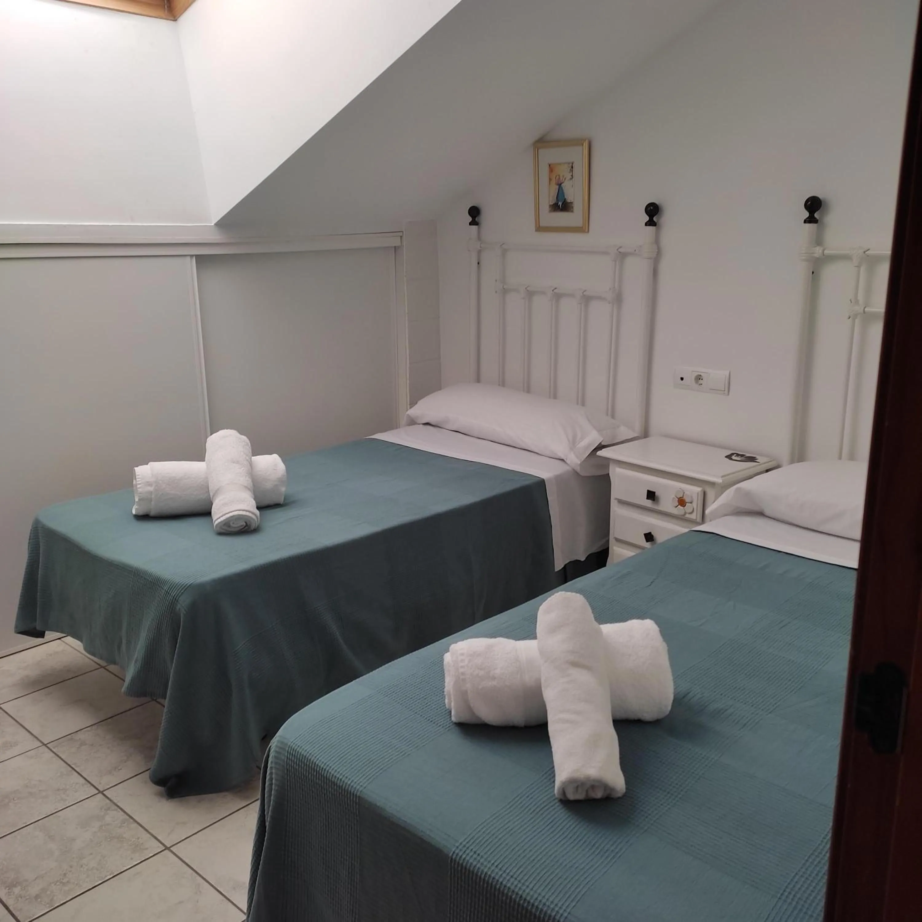 Bed in Hotel Al-Andalus