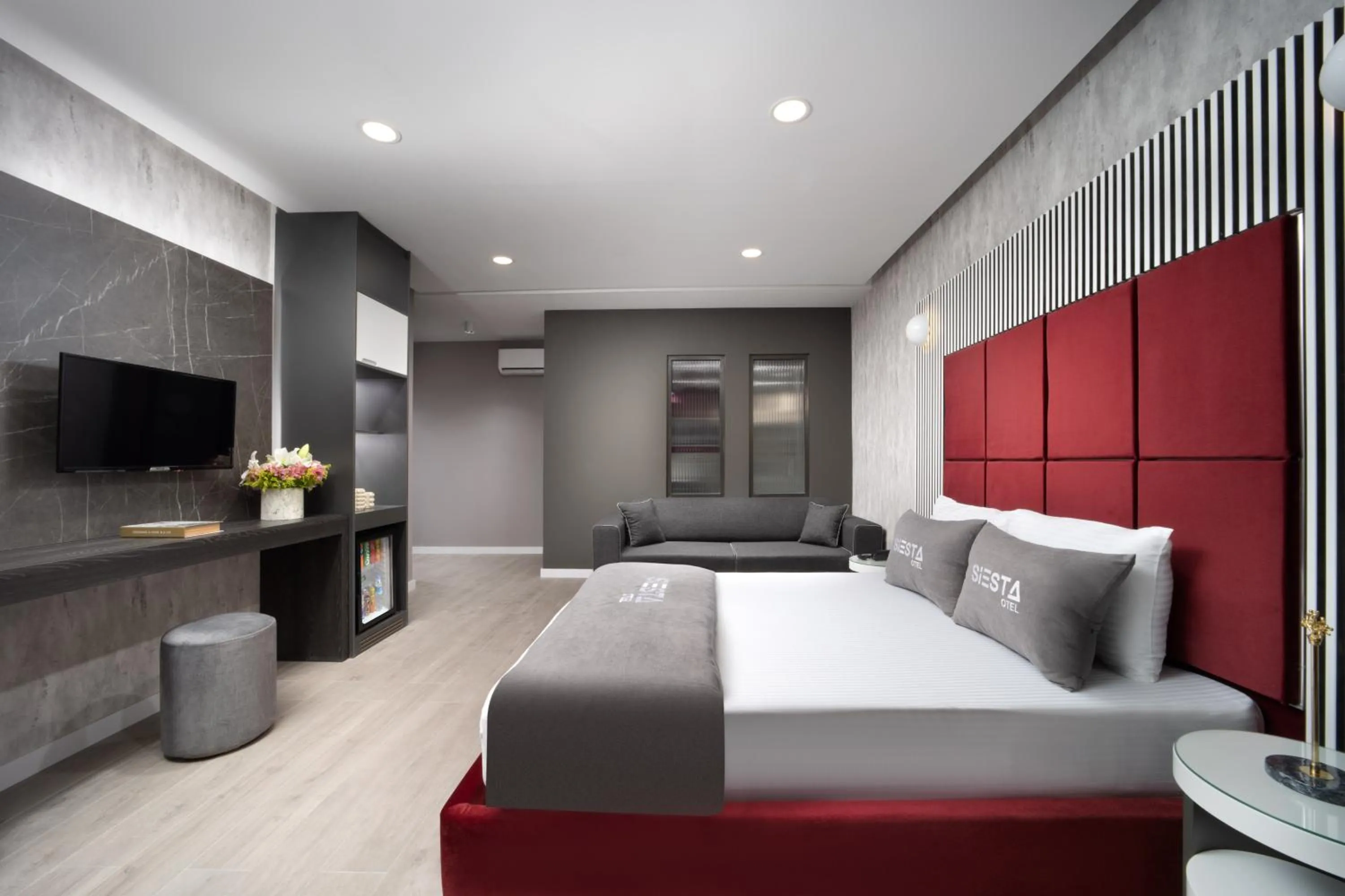 Bed in Siesta Hotel Bakırköy