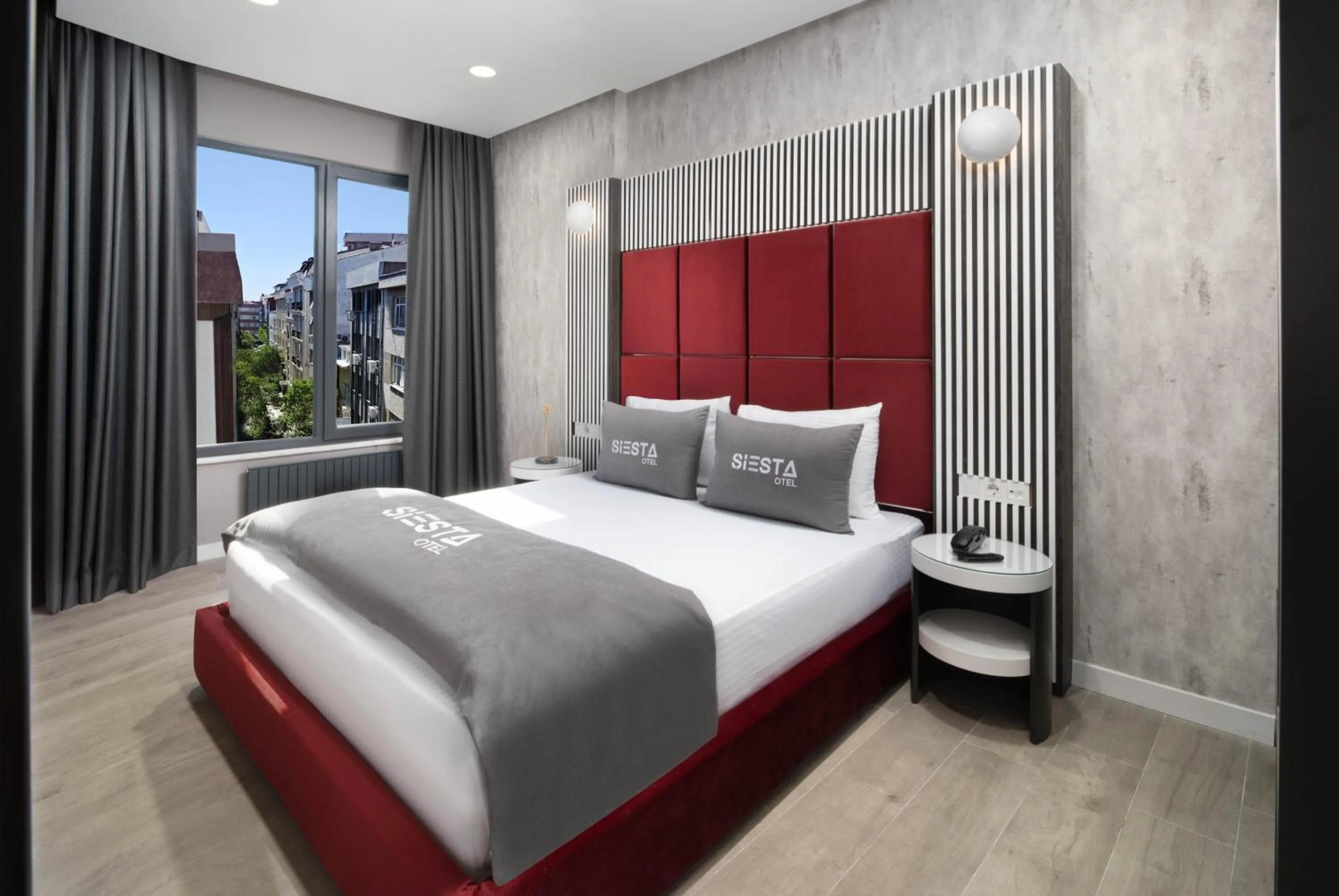 Bed in Siesta Hotel Bakırköy