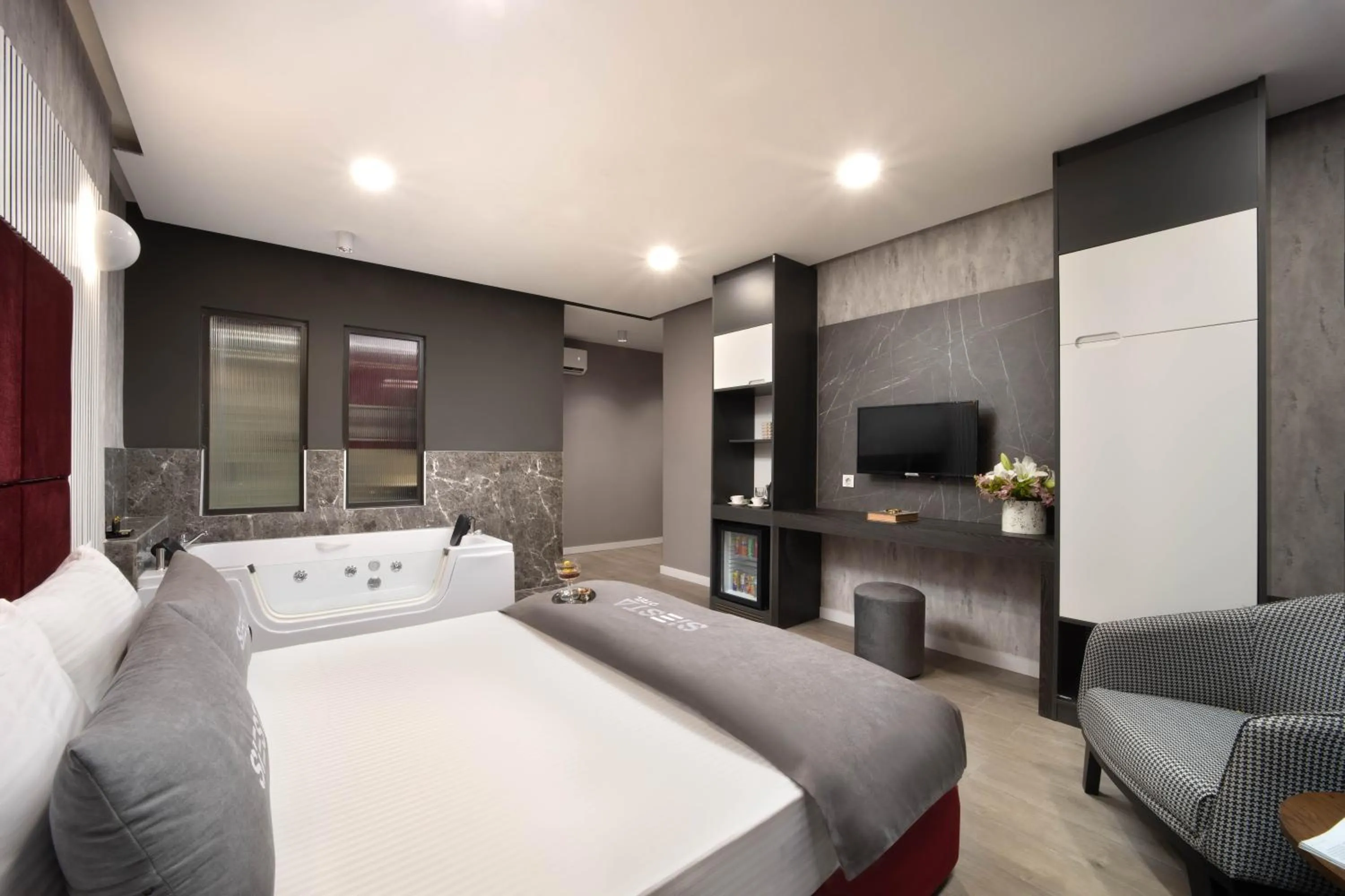 Bed in Siesta Hotel Bakırköy