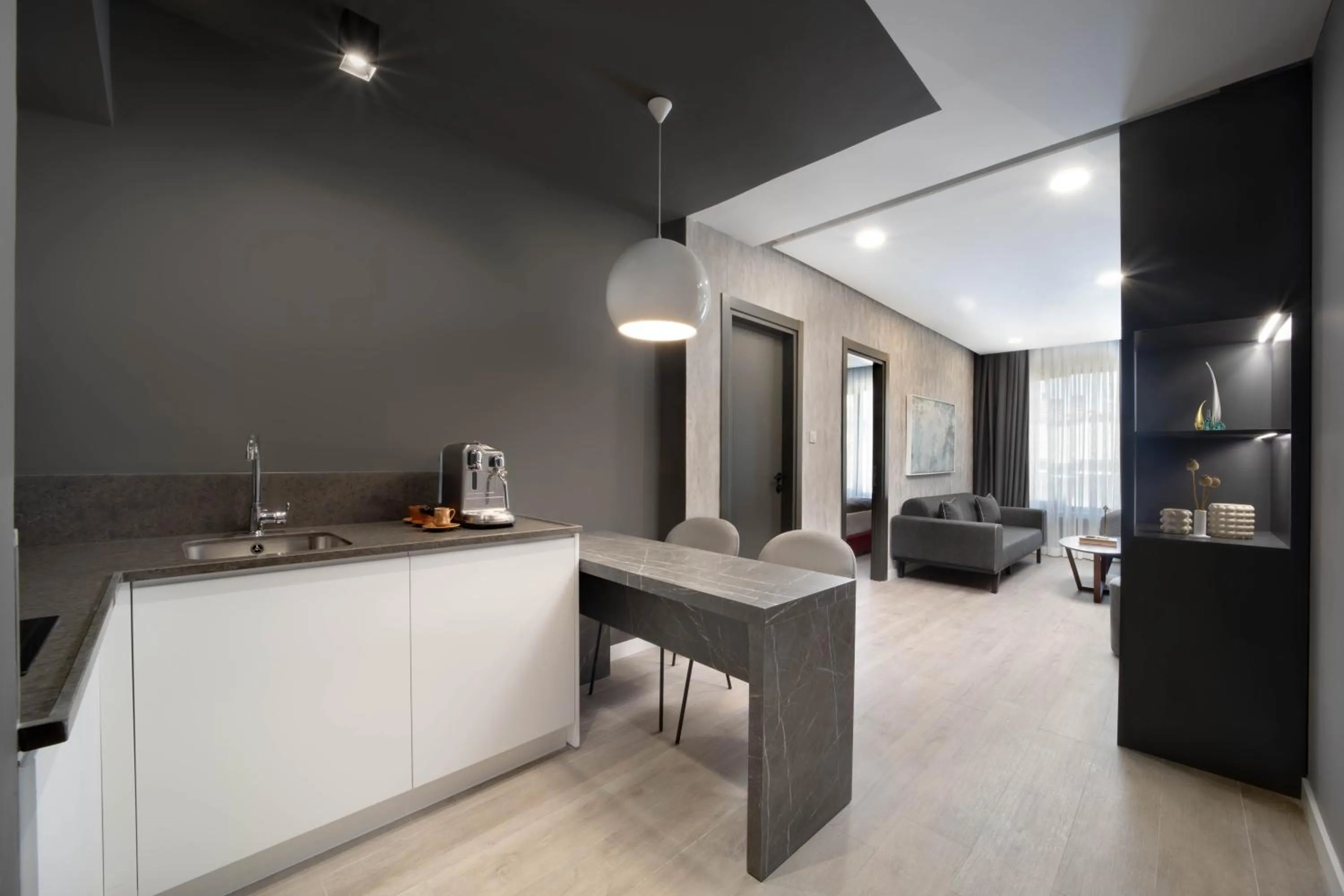 Kitchen or kitchenette in Siesta Hotel Bakırköy