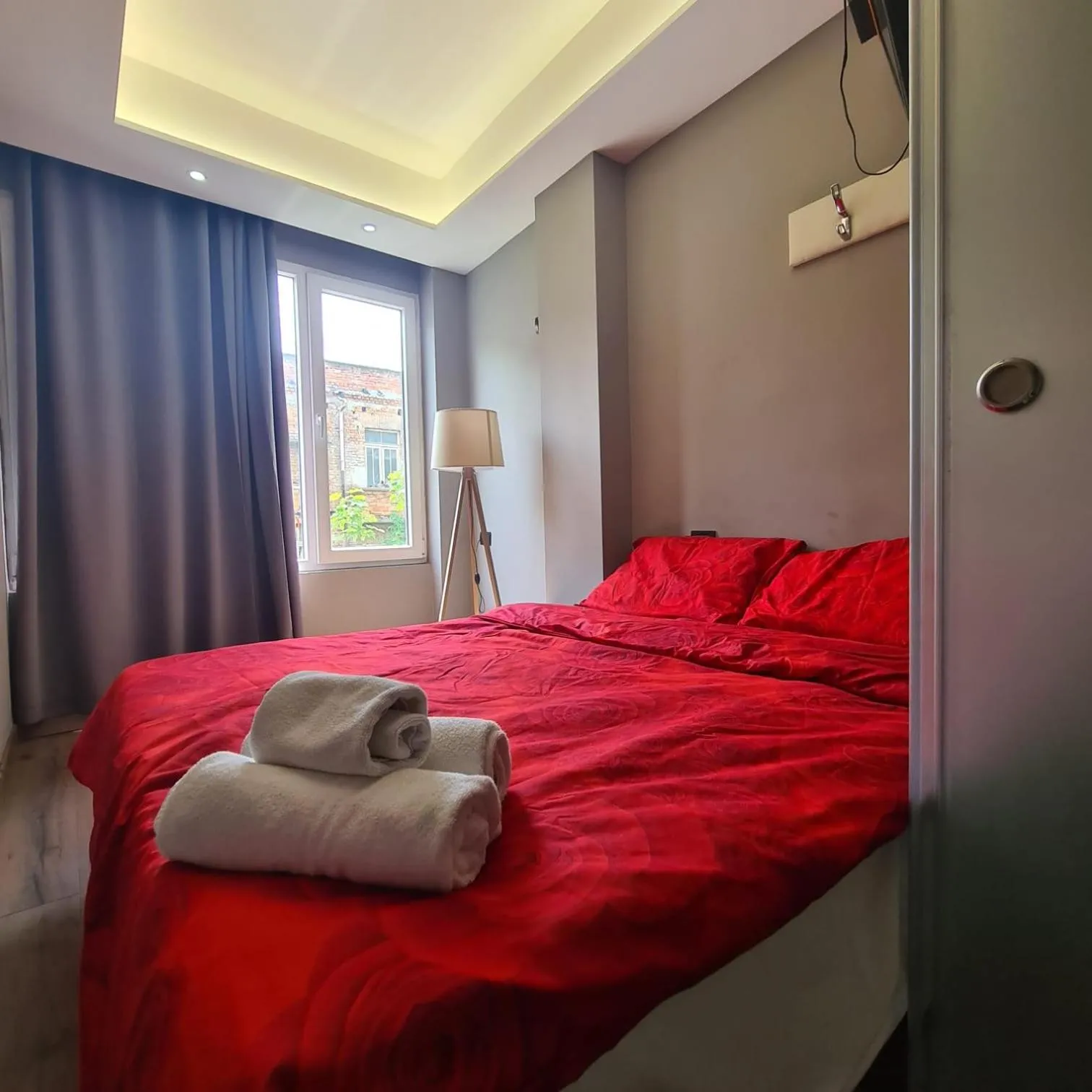 Bed in Driti Central Hotel