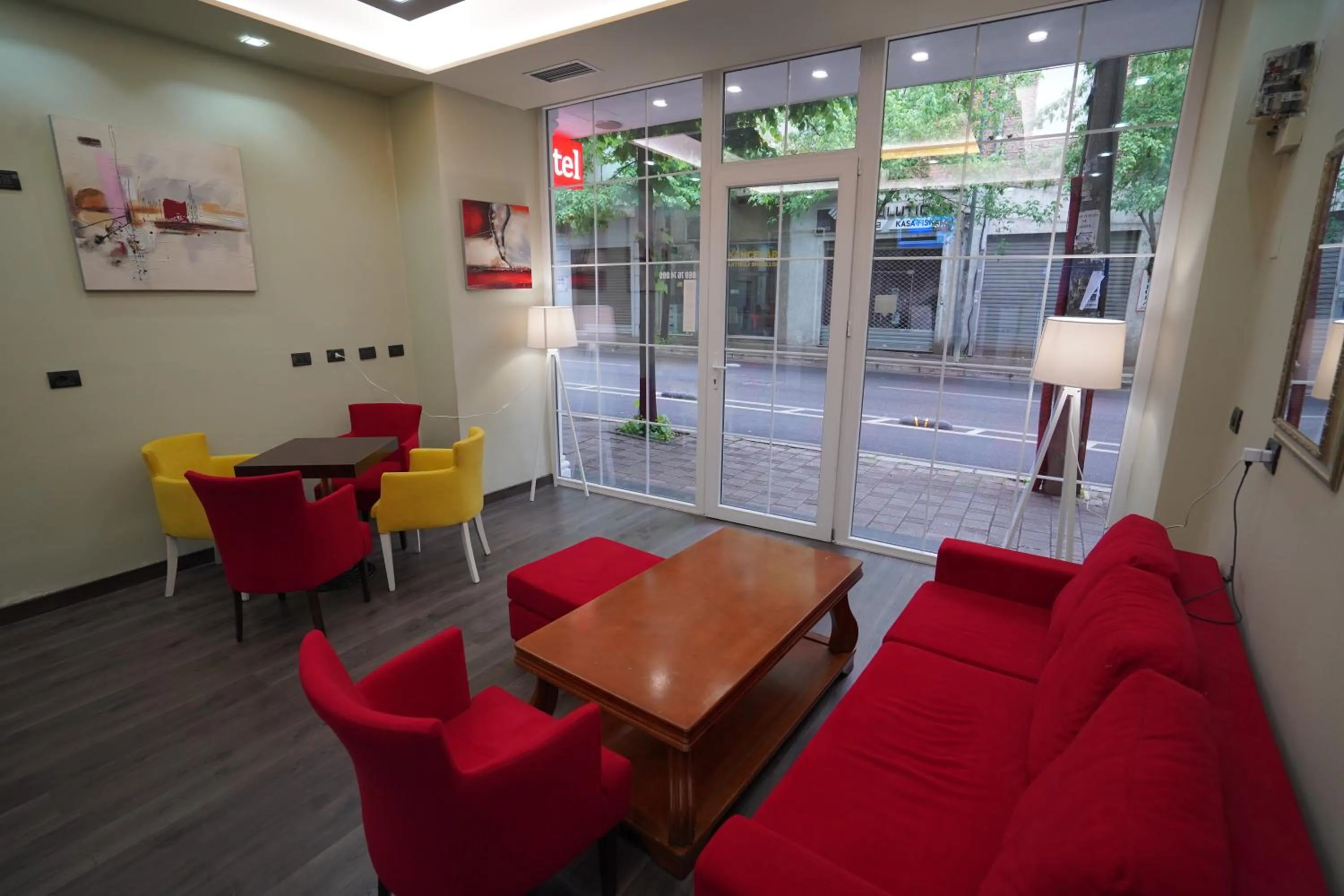 Seating area in Driti Central Hotel