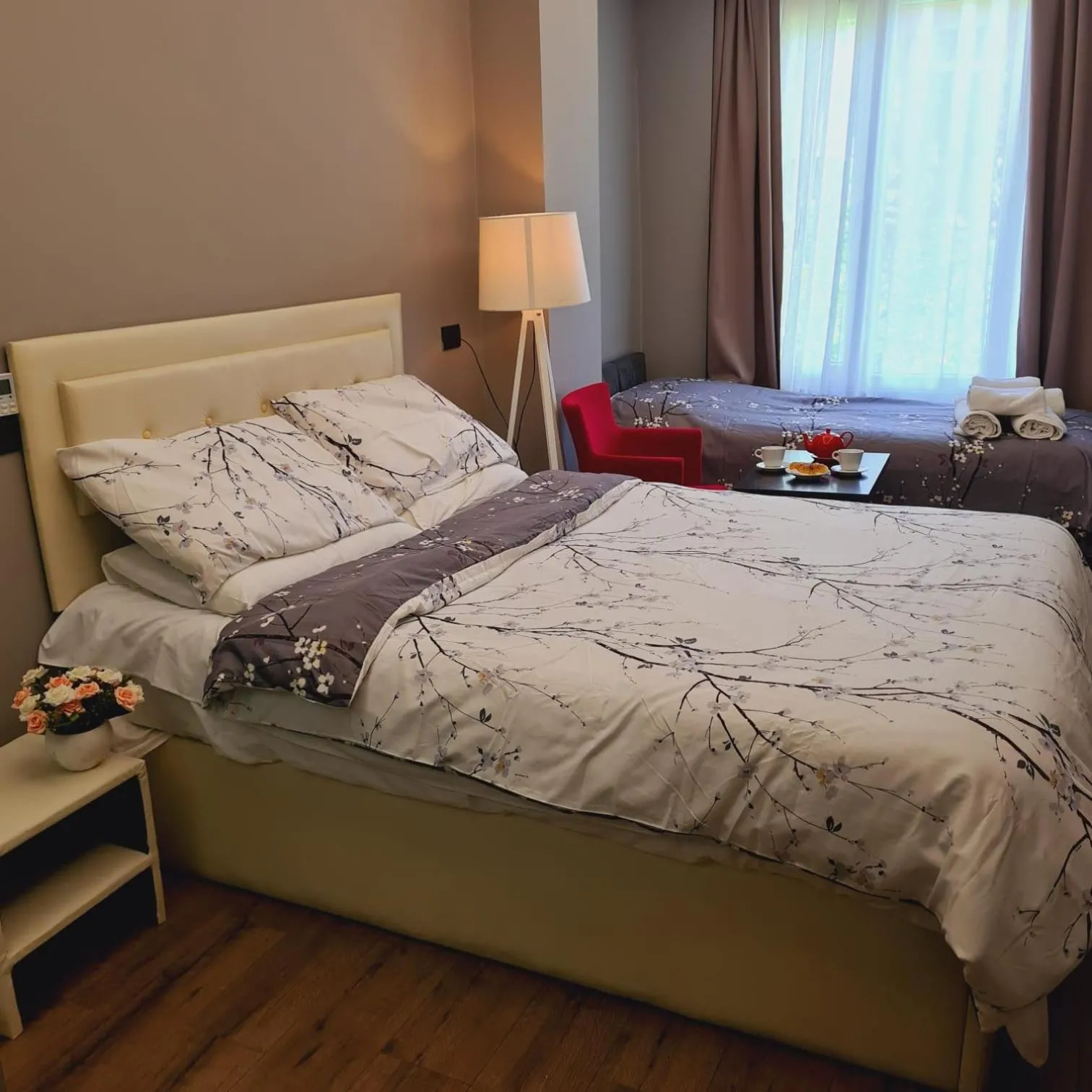 Bed in Driti Central Hotel