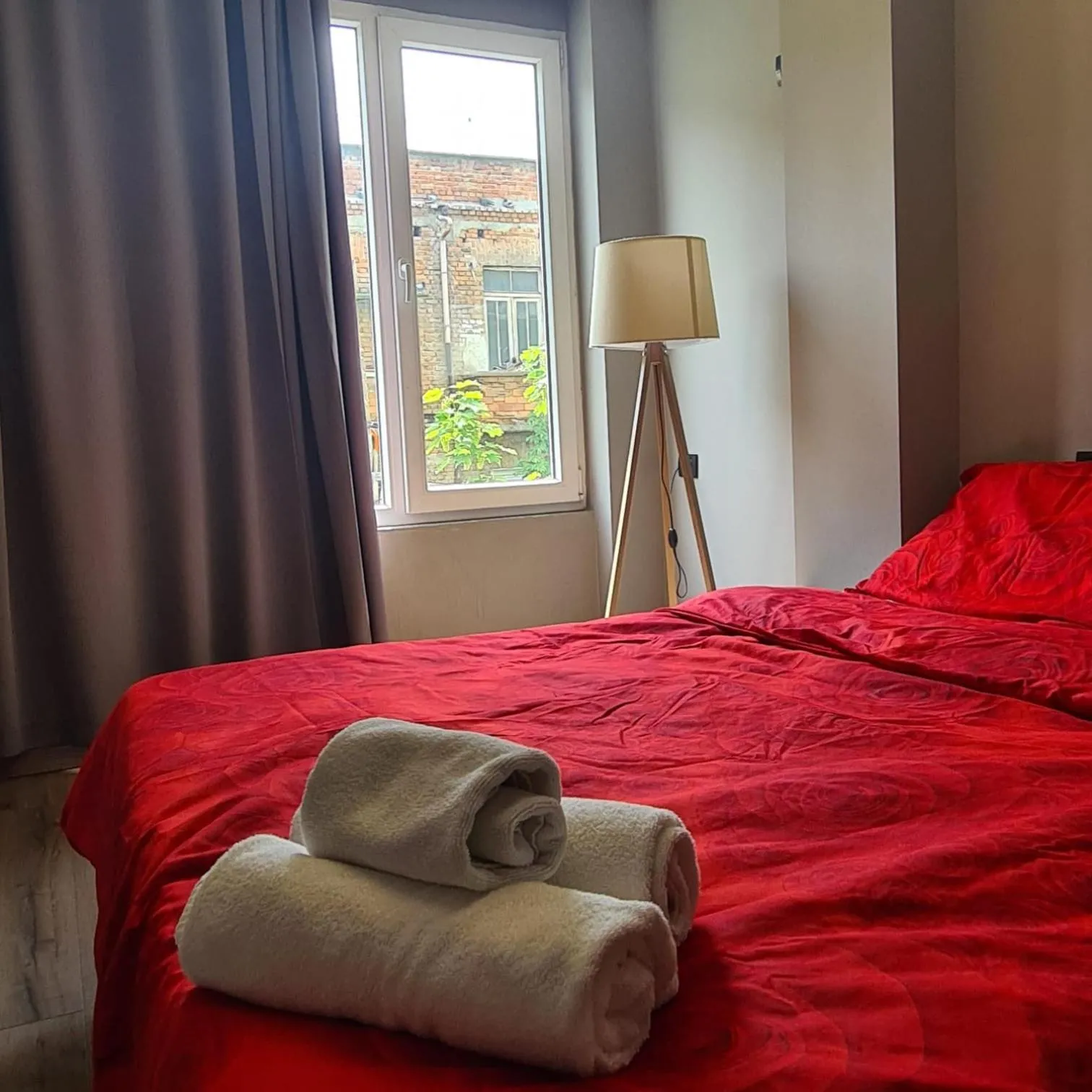 Bed in Driti Central Hotel