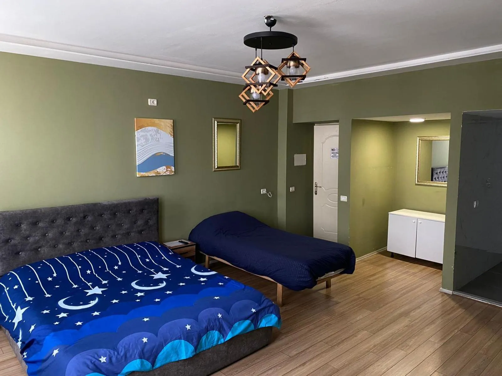Bed in Driti Central Hotel
