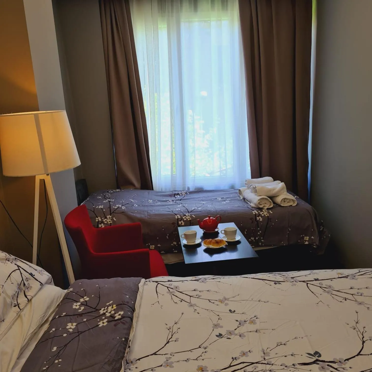Bed in Driti Central Hotel