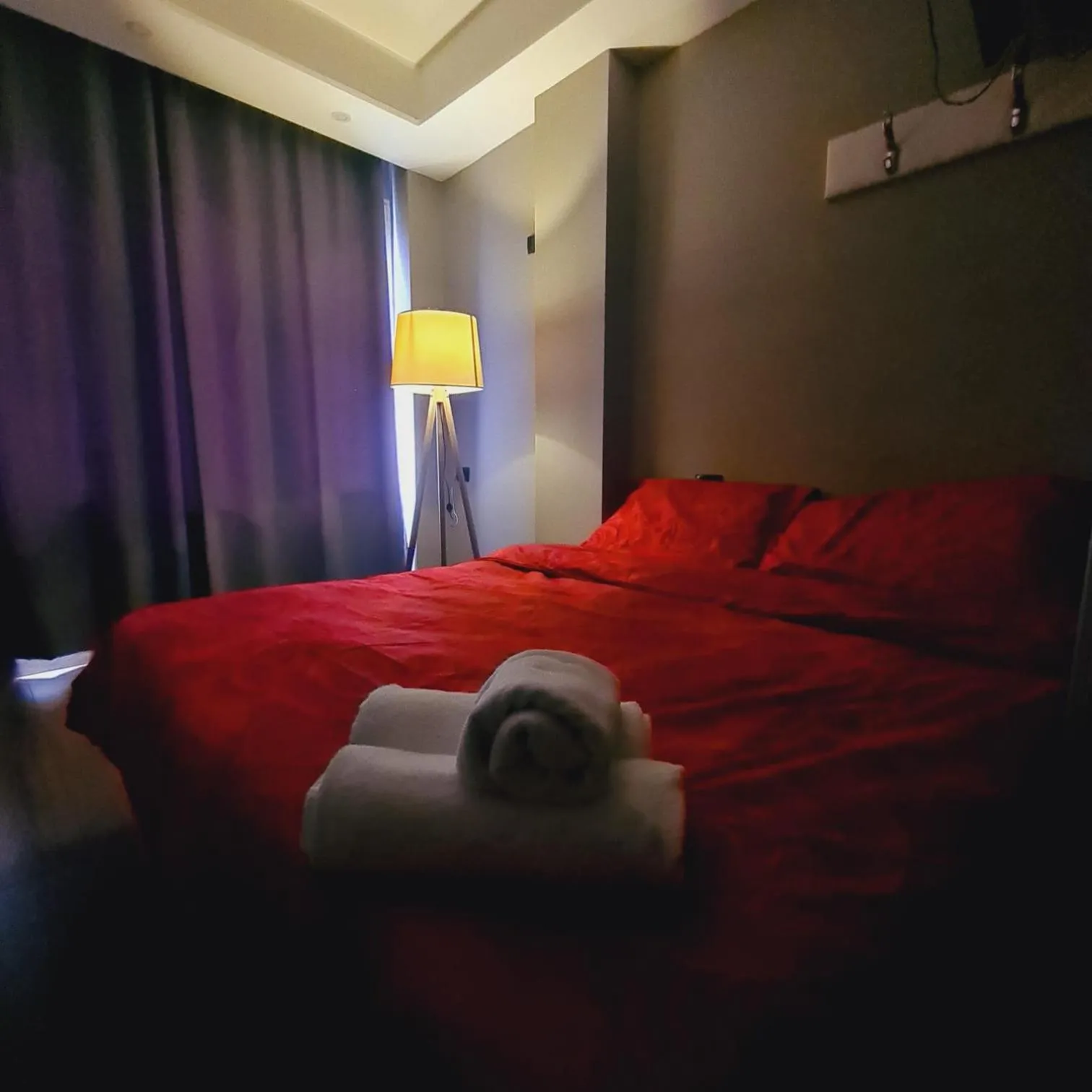 Bed in Driti Central Hotel