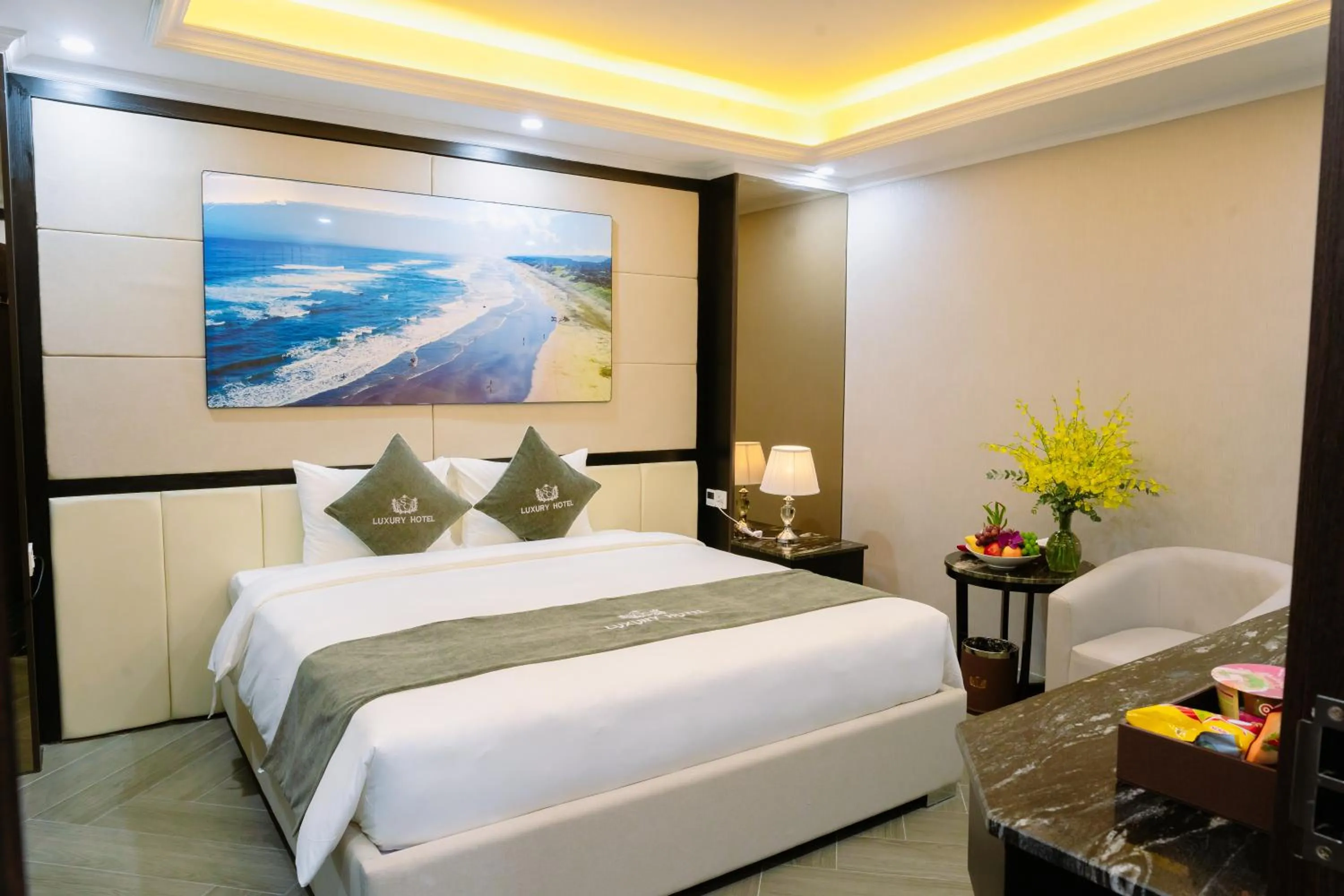 Bedroom in SC Luxury Hotel