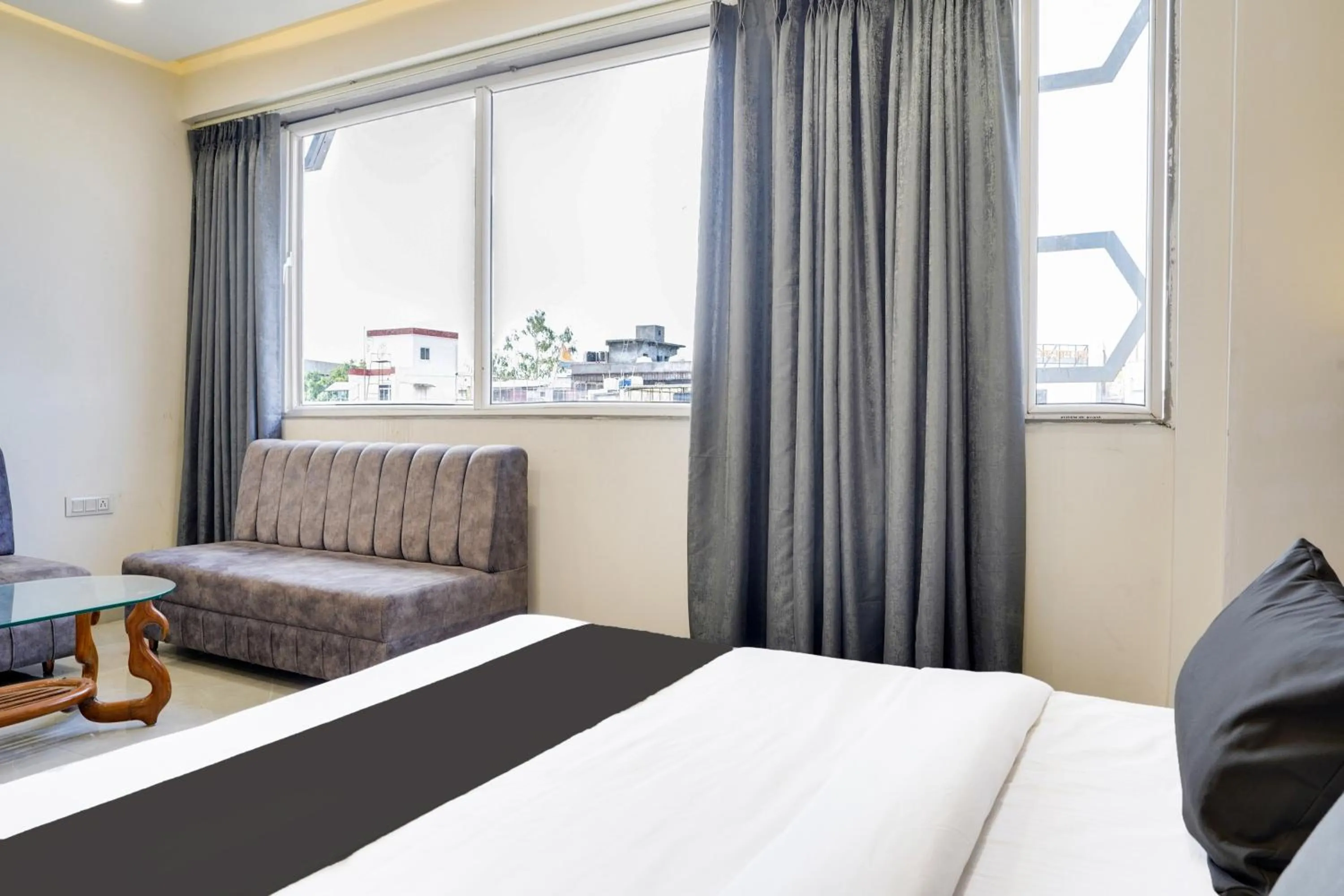 Bedroom, Bed in Super Collection O Panchvati Regency