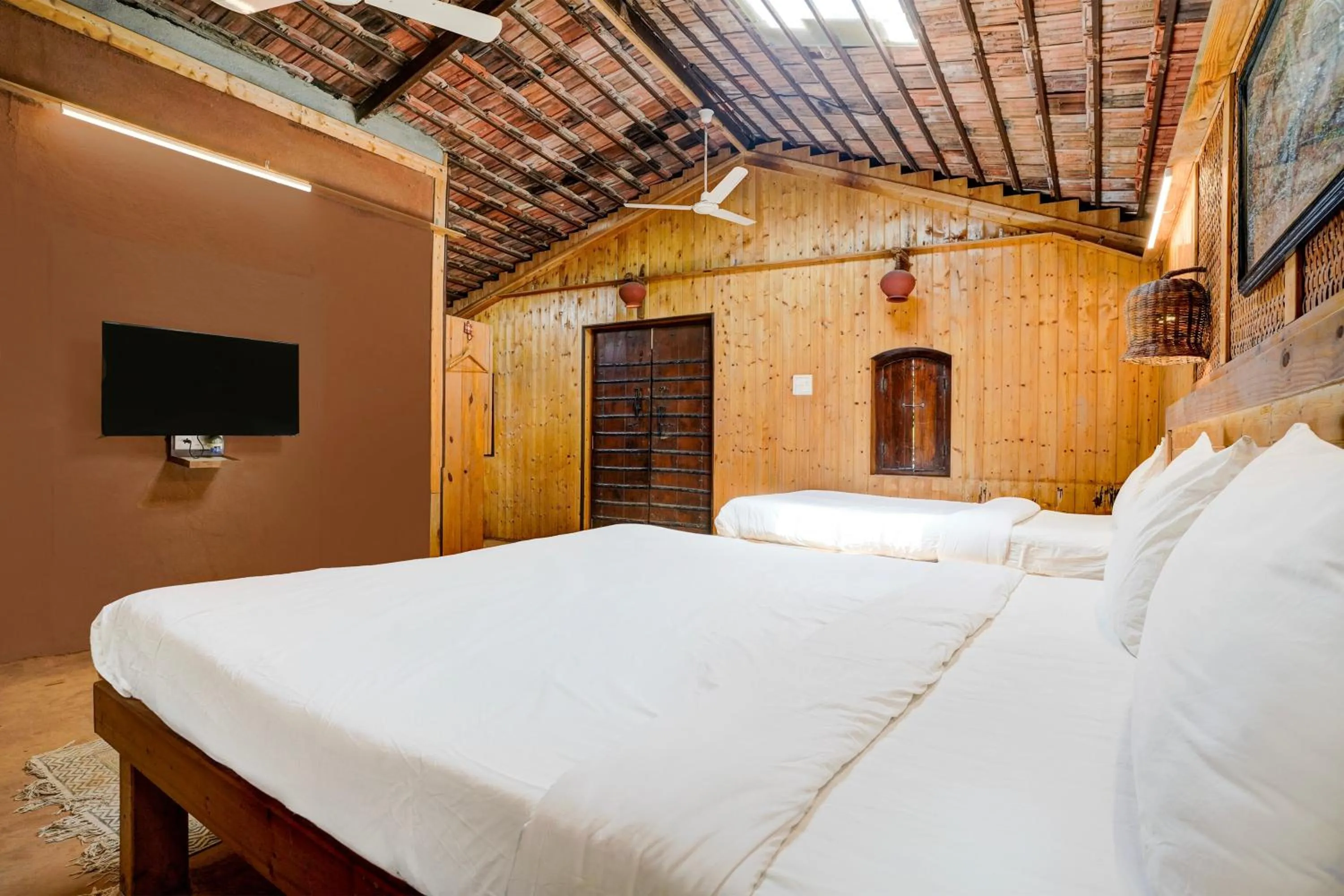 Bedroom, Bed in Palette Palghar Irayos Resort Lifestyle Retreat