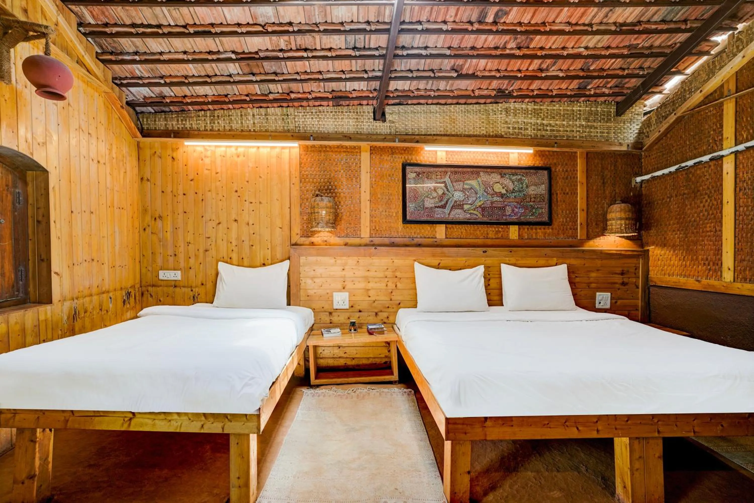 Bedroom, Bed in Palette Palghar Irayos Resort Lifestyle Retreat