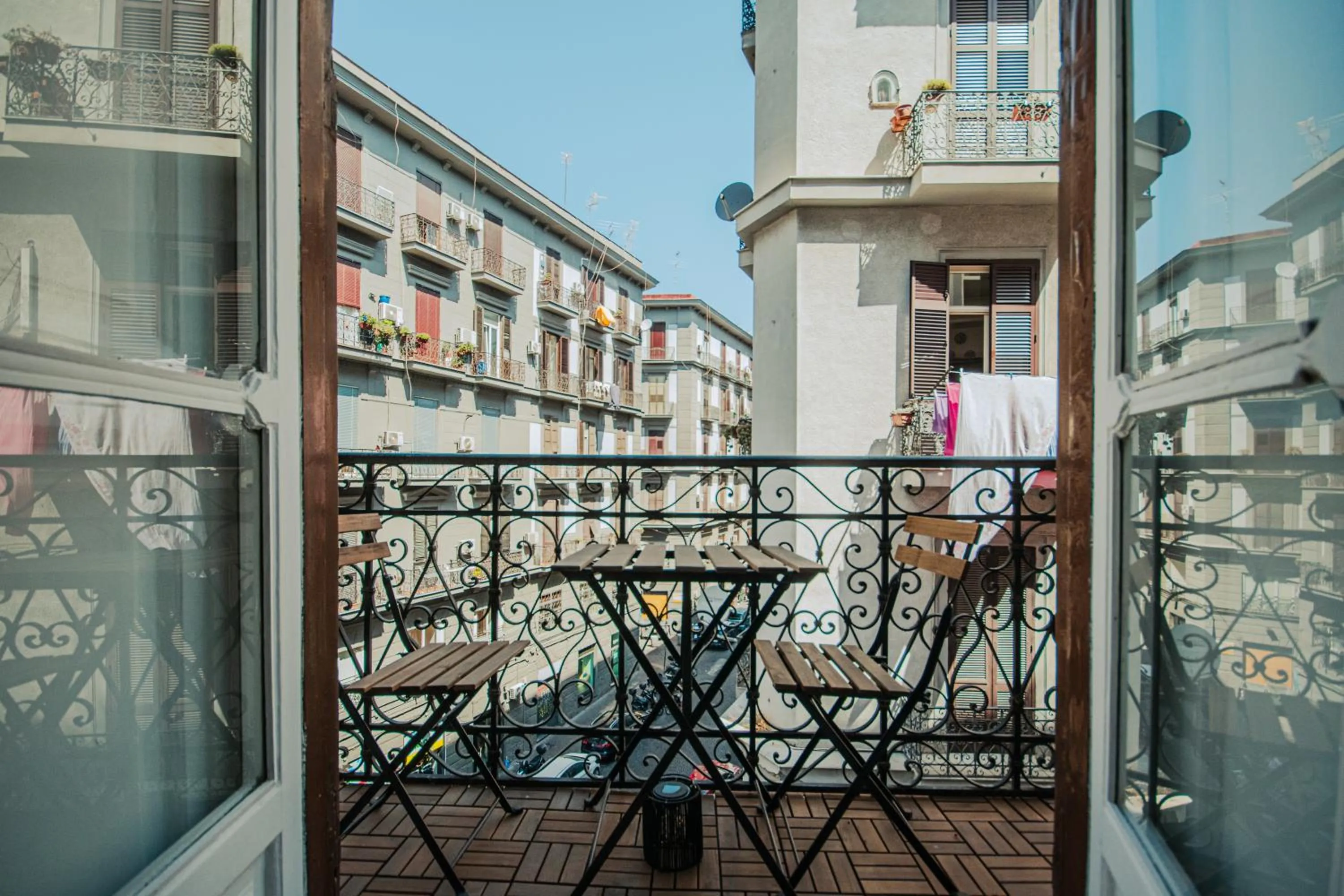 Balcony/Terrace in B&B Lara's Home by I Borbone