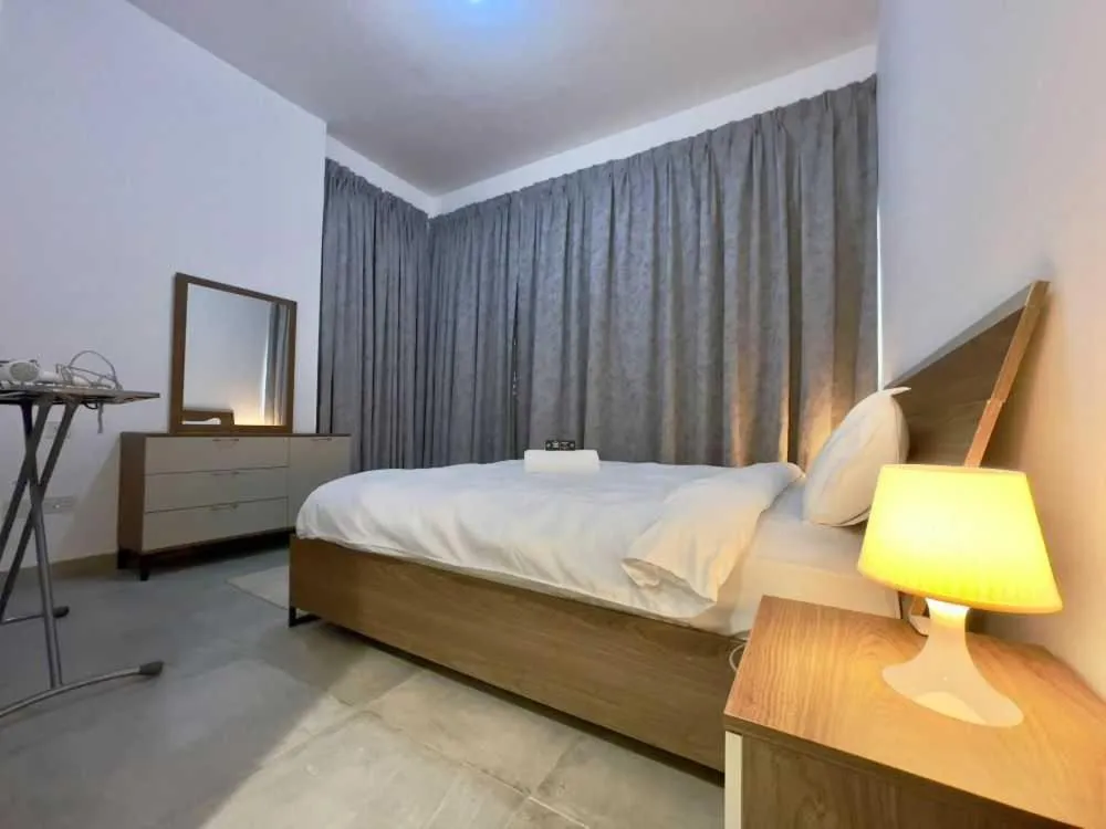 Bedroom in City View Furnished Apartment in Palette Tower in Tourist Club Area