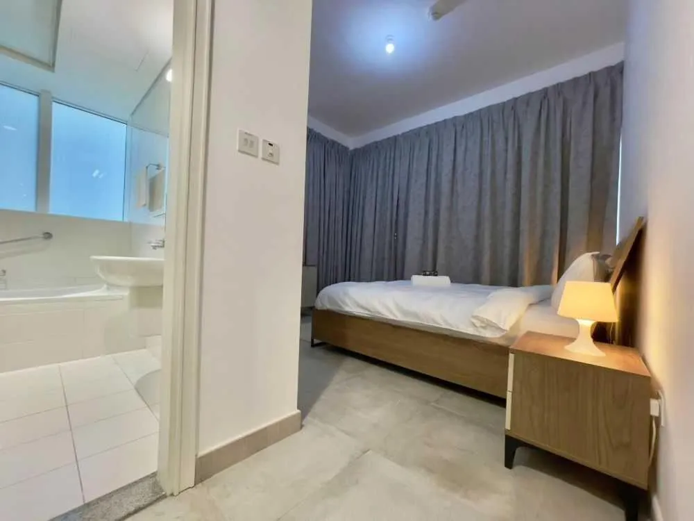 Bedroom in City View Furnished Apartment in Palette Tower in Tourist Club Area