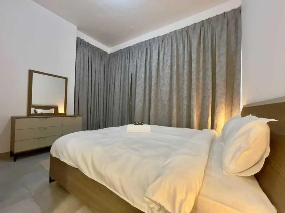 Bedroom in City View Furnished Apartment in Palette Tower in Tourist Club Area